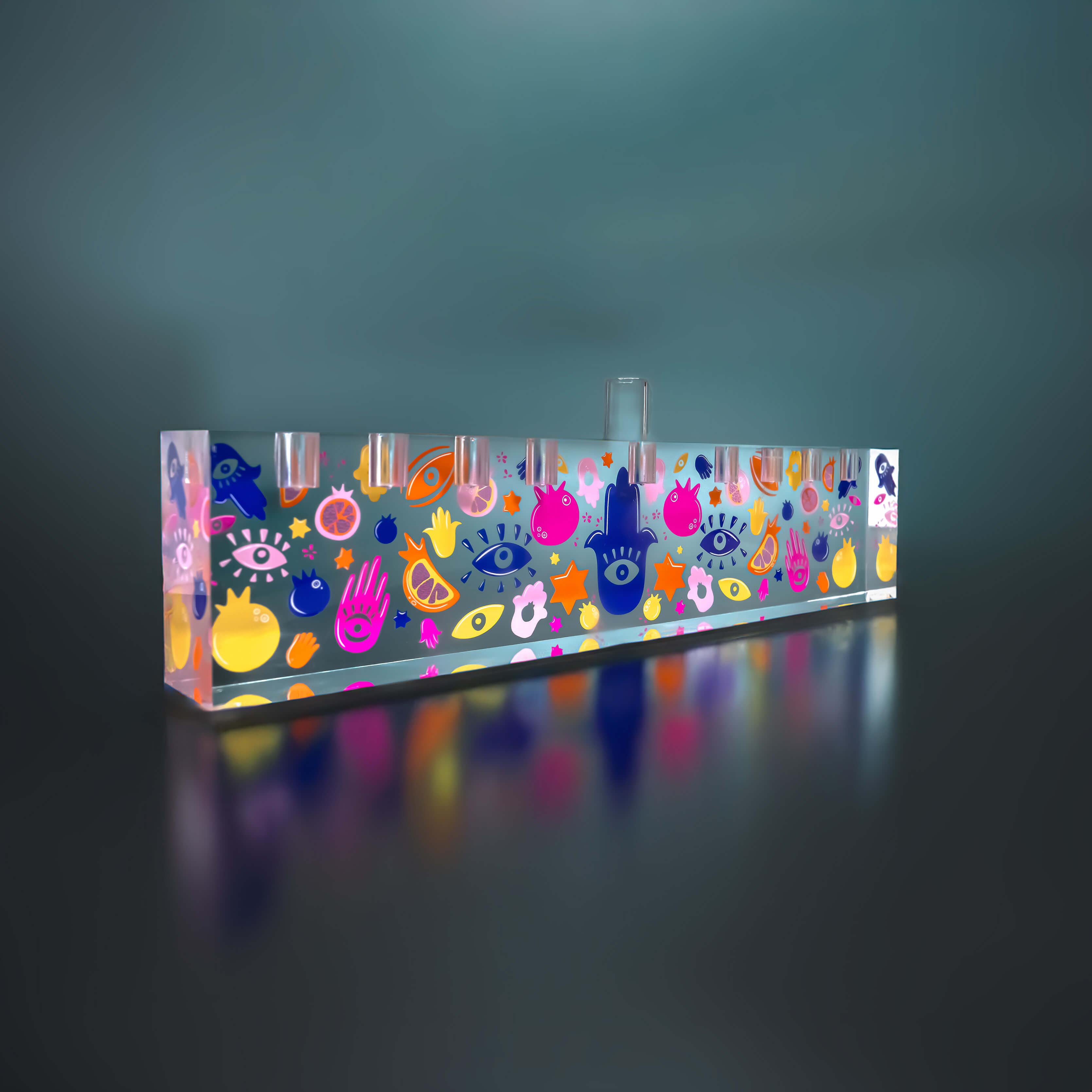 Acrylic Ariel Tidhar Oil Menorah、mySite、topwebapps