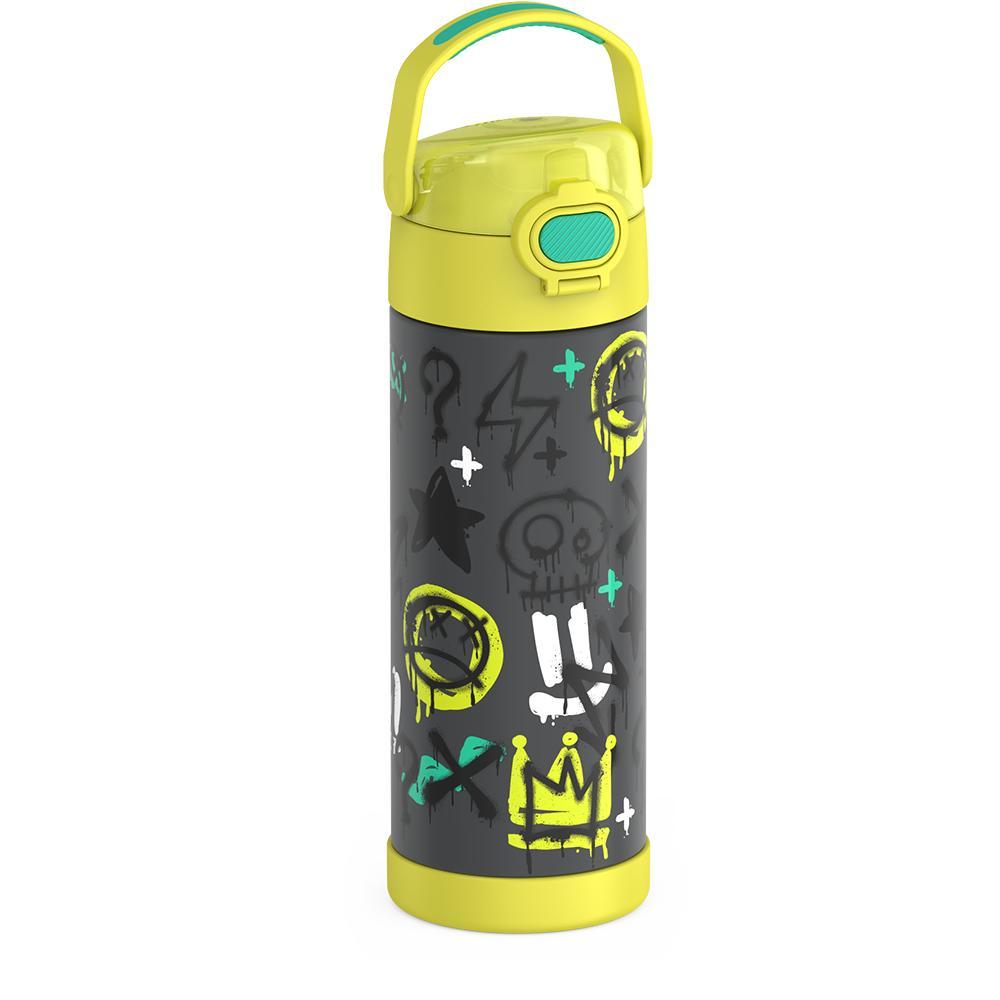 16oz FUNTAINER® WATER BOTTLE WITH LOCKING LID、mySite、noshort