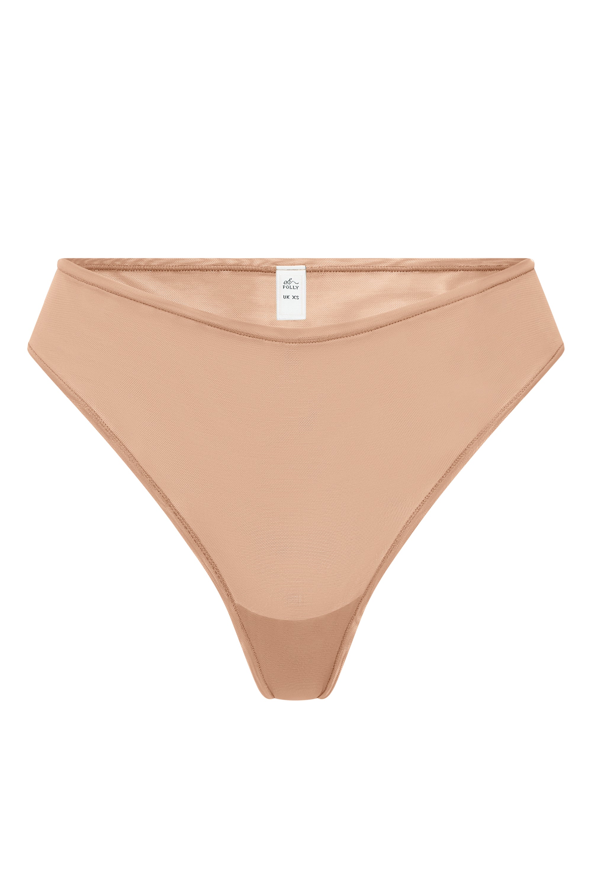 Soft Mesh Brief in Warm Peach、mySite、solidvoid