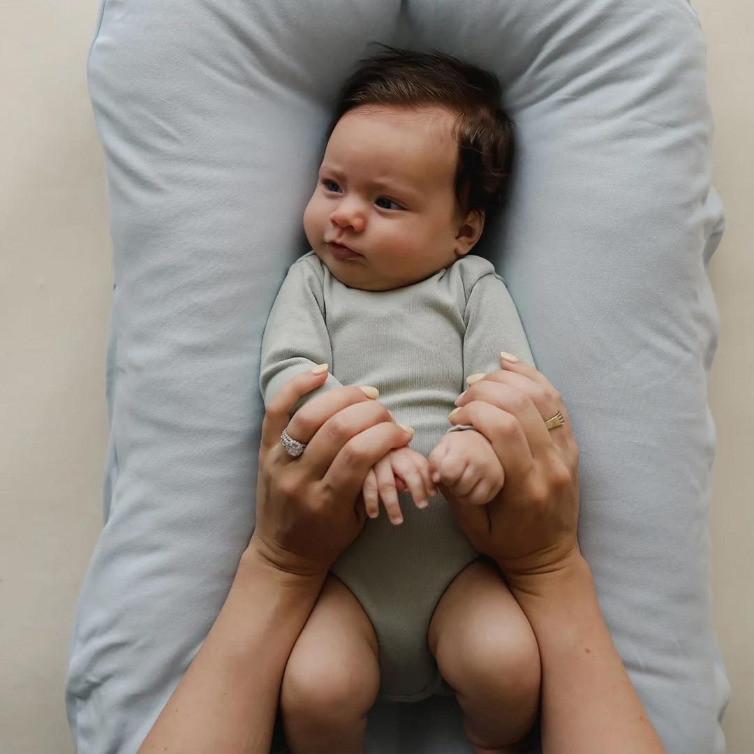  Snuggle Me Infant Lounger Cover - Bluebell、mySite、merchandisen