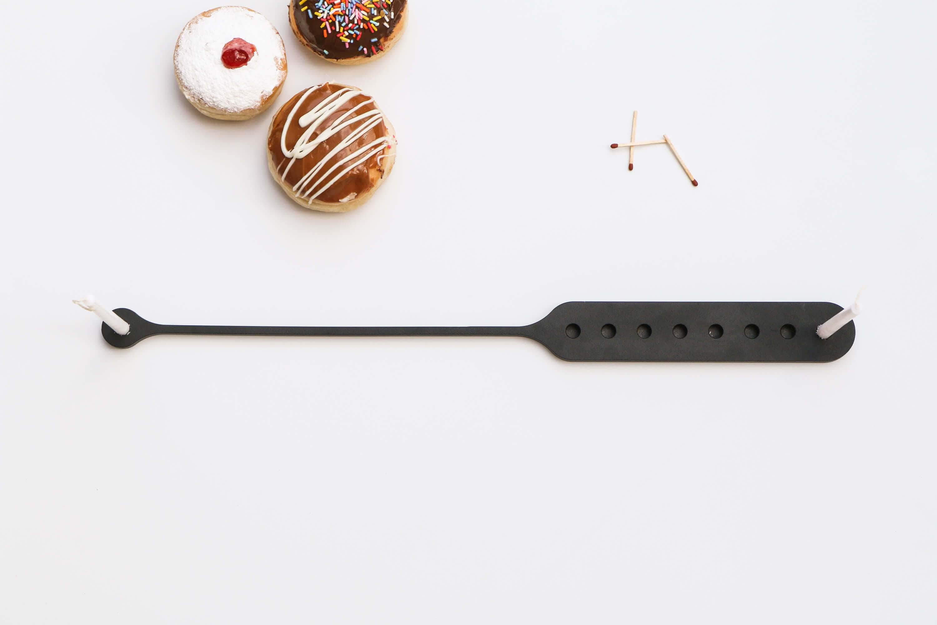 Black Steel Menorah by JUDA TLV、mySite、topwebapps