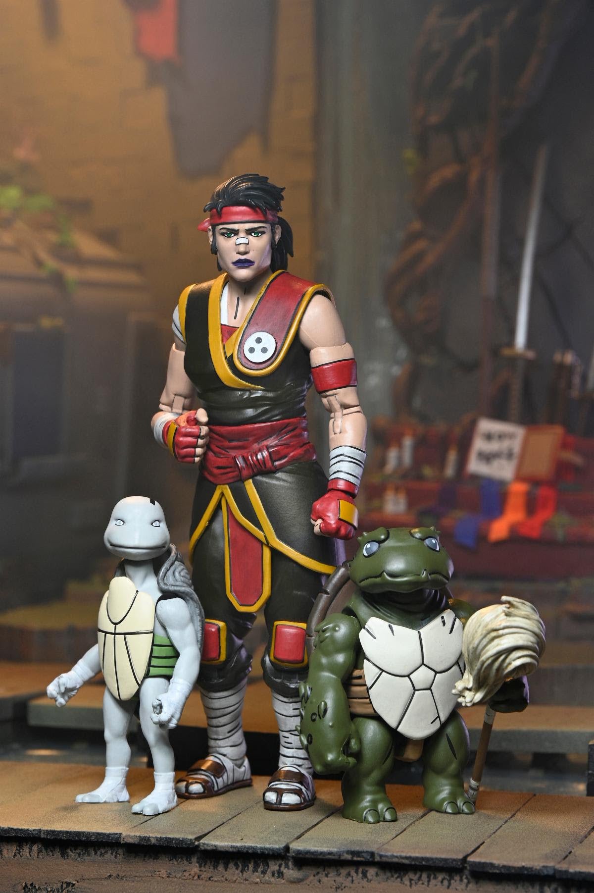 NECA Teenage Mutant Ninja Turtles Casey Marie with Baby Odyn & Uno (The Last Ronin- The Lost Years)、mySite、hgirdovlk