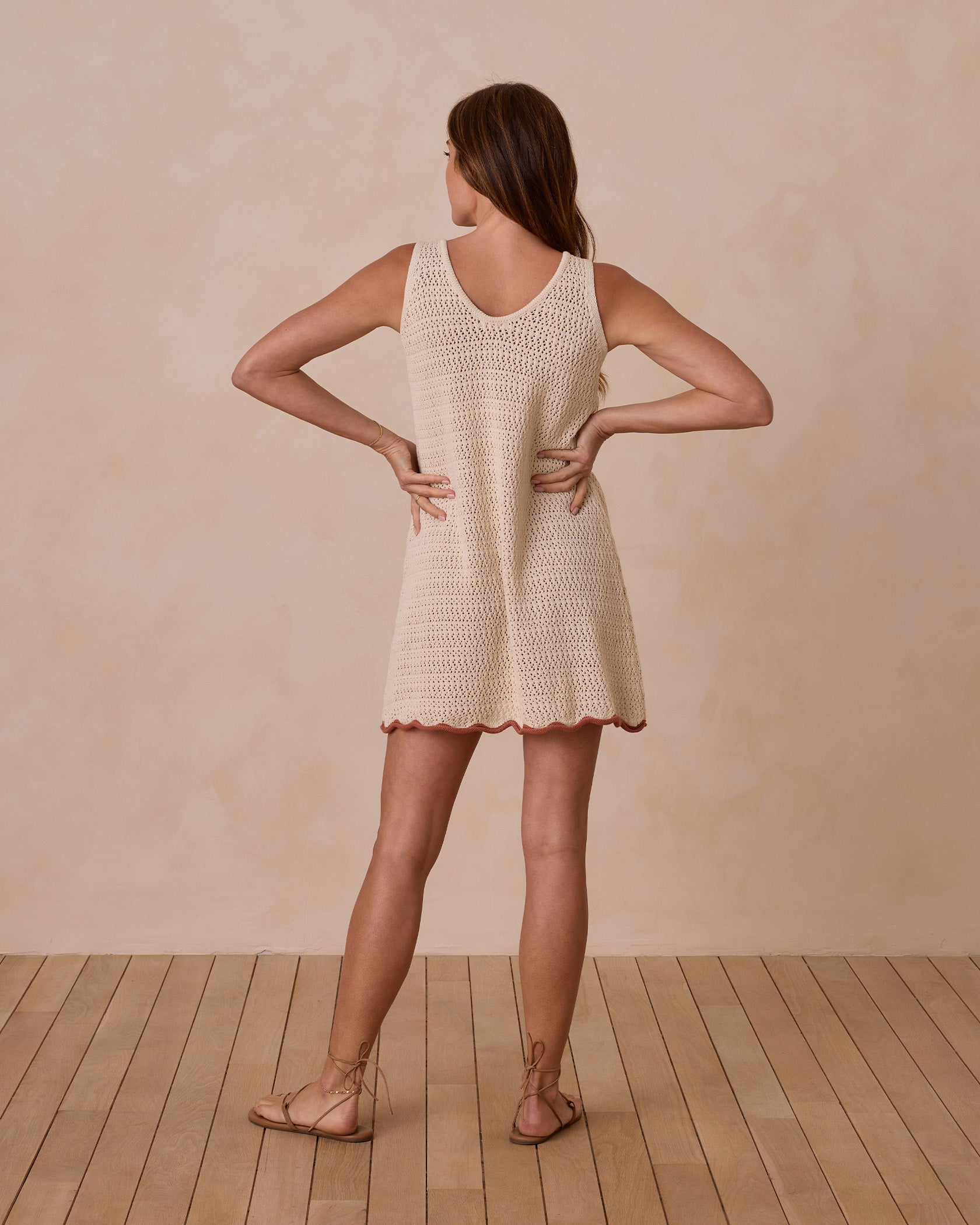  Crochet Tank Mini Dress | Natural、mySite、layawaytickets