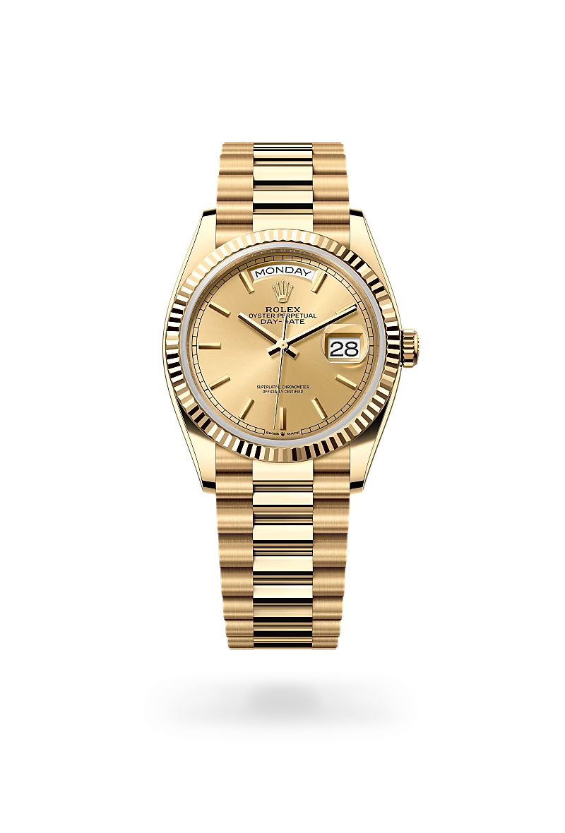 Rolex Day-Date 36 in 18 kt yellow gold, M128238-0045 | Blakemans Jewelry、mySite、hinf8tx79