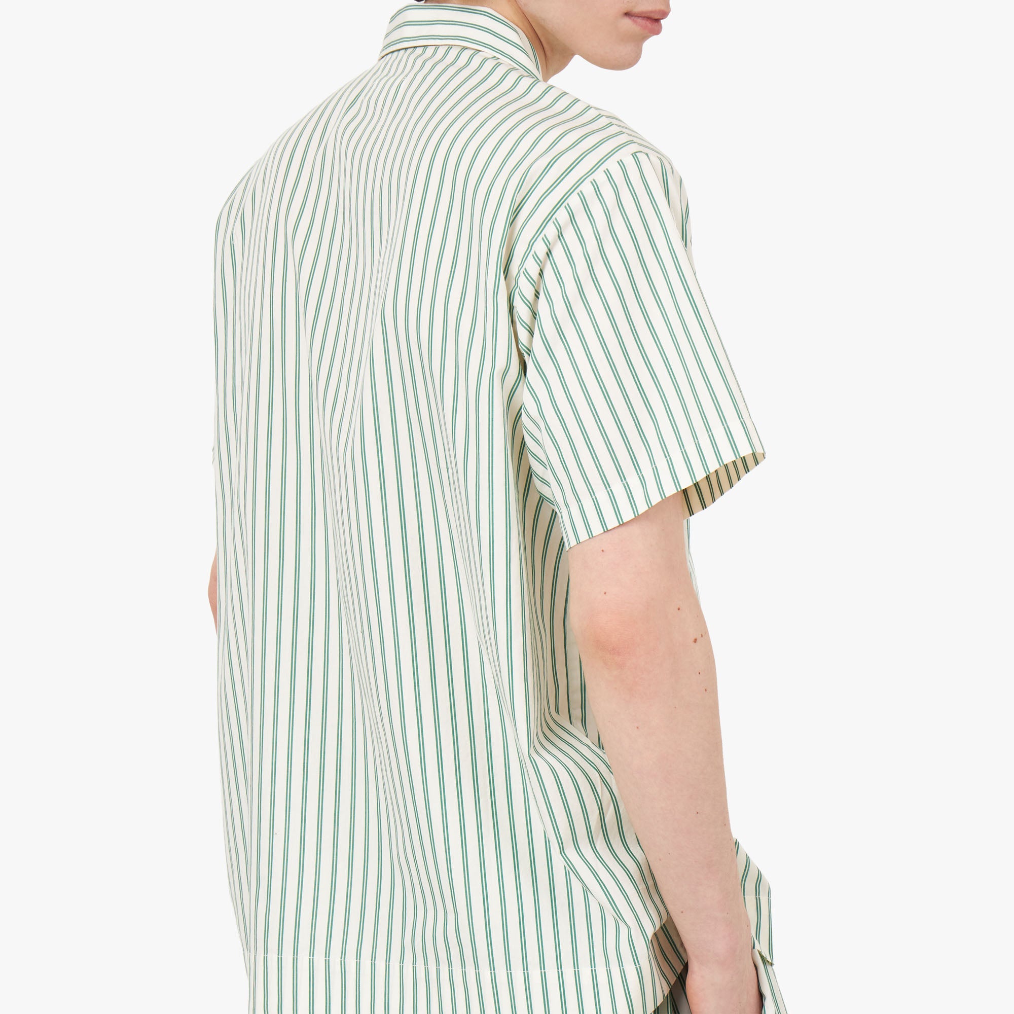 Tekla Poplin Short Sleeve Shirt / Clover Stripes、mySite、merchandisen