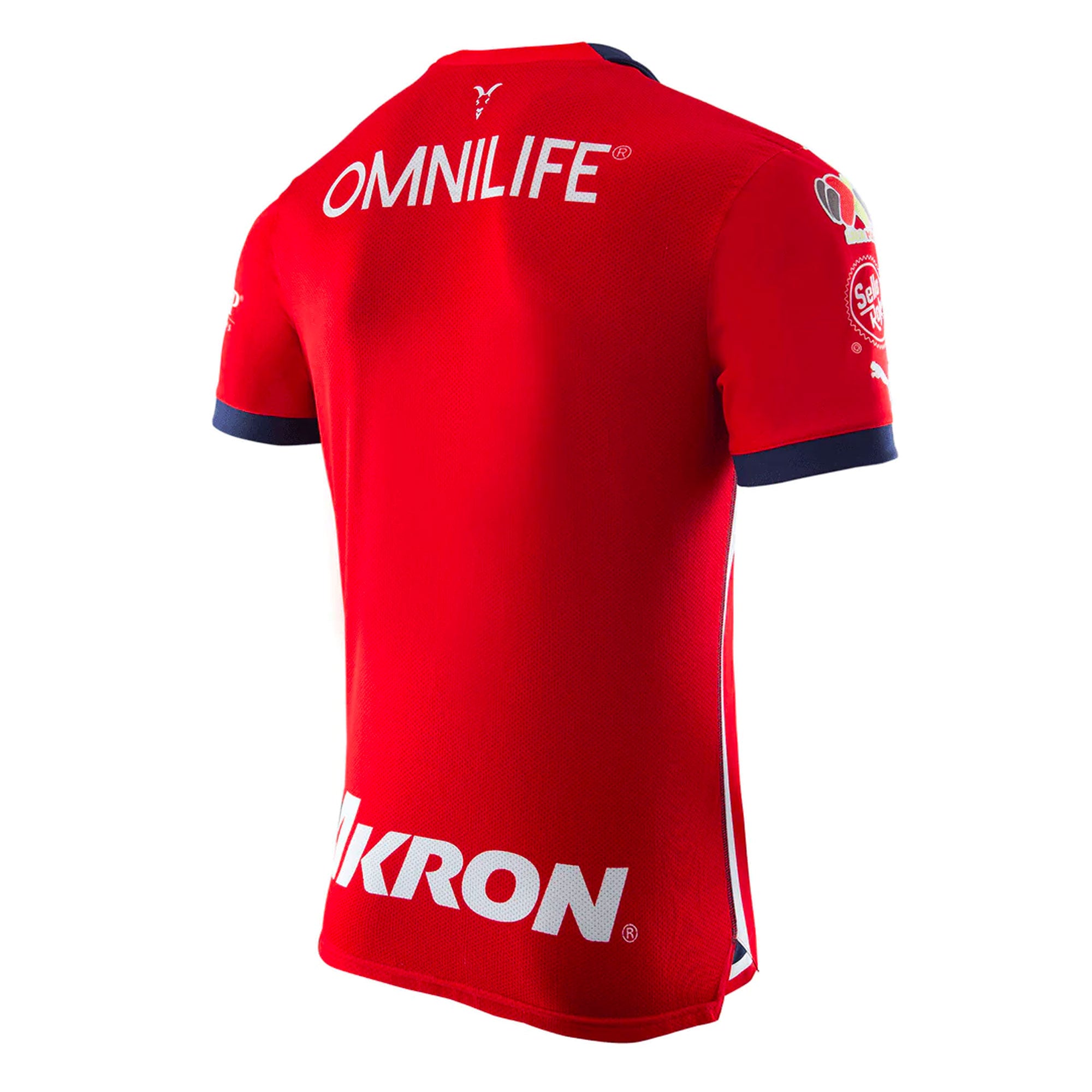 PUMA Men's Chivas De Guadalajara 2023/24 Authentic Home Jersey Red/White、mySite、bottomscart