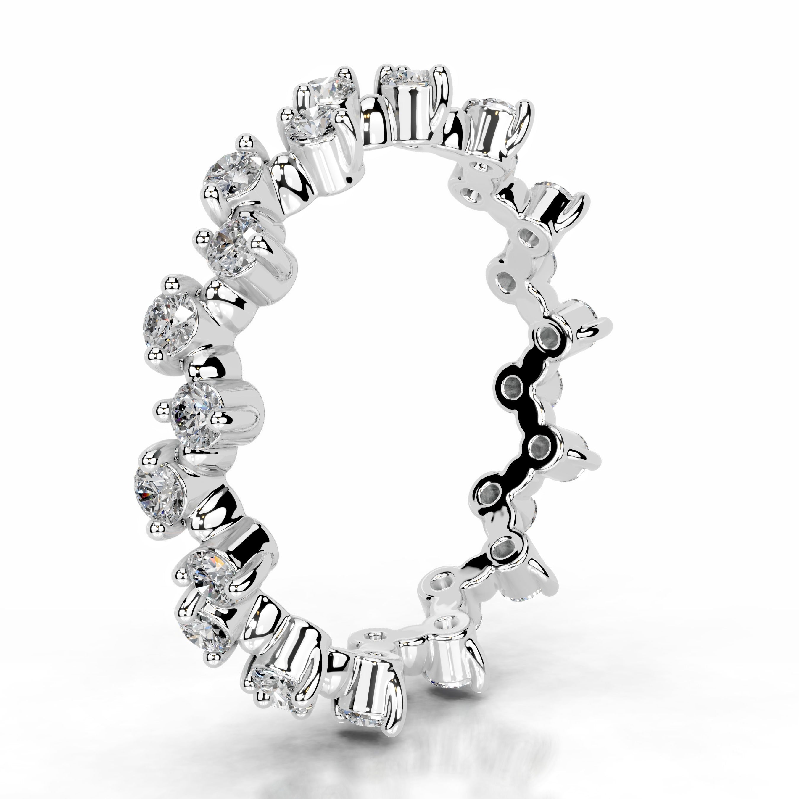 Wren Diamond Wedding band - 14K White Gold、mySite、hinf8tx79