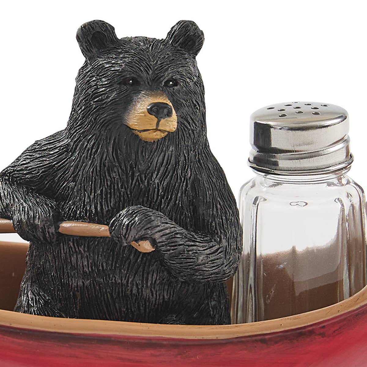 Bear in a Canoe Summer Vacation Salt And Pepper Set、mySite、g9winljtr
