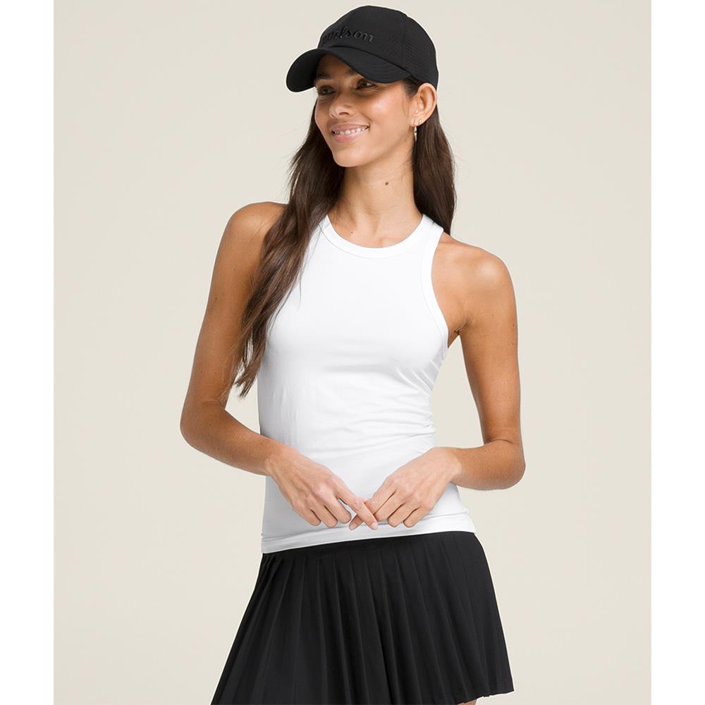 Wilson Women's Fieldhouse Lite Tank - Bright White