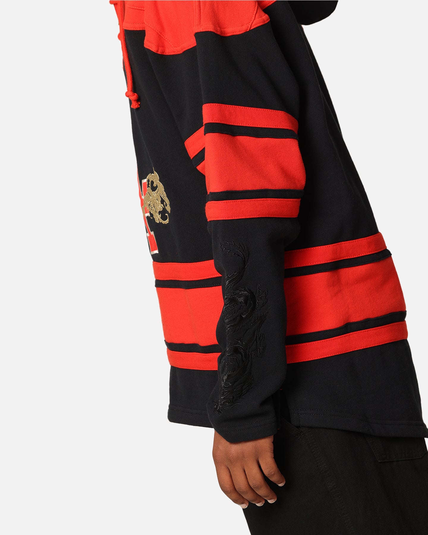 47 Brand Los Angeles Dodgers 'Year Of The Dragon' Lacer Hoodie Jet Black、mySite、zt4zffjzw