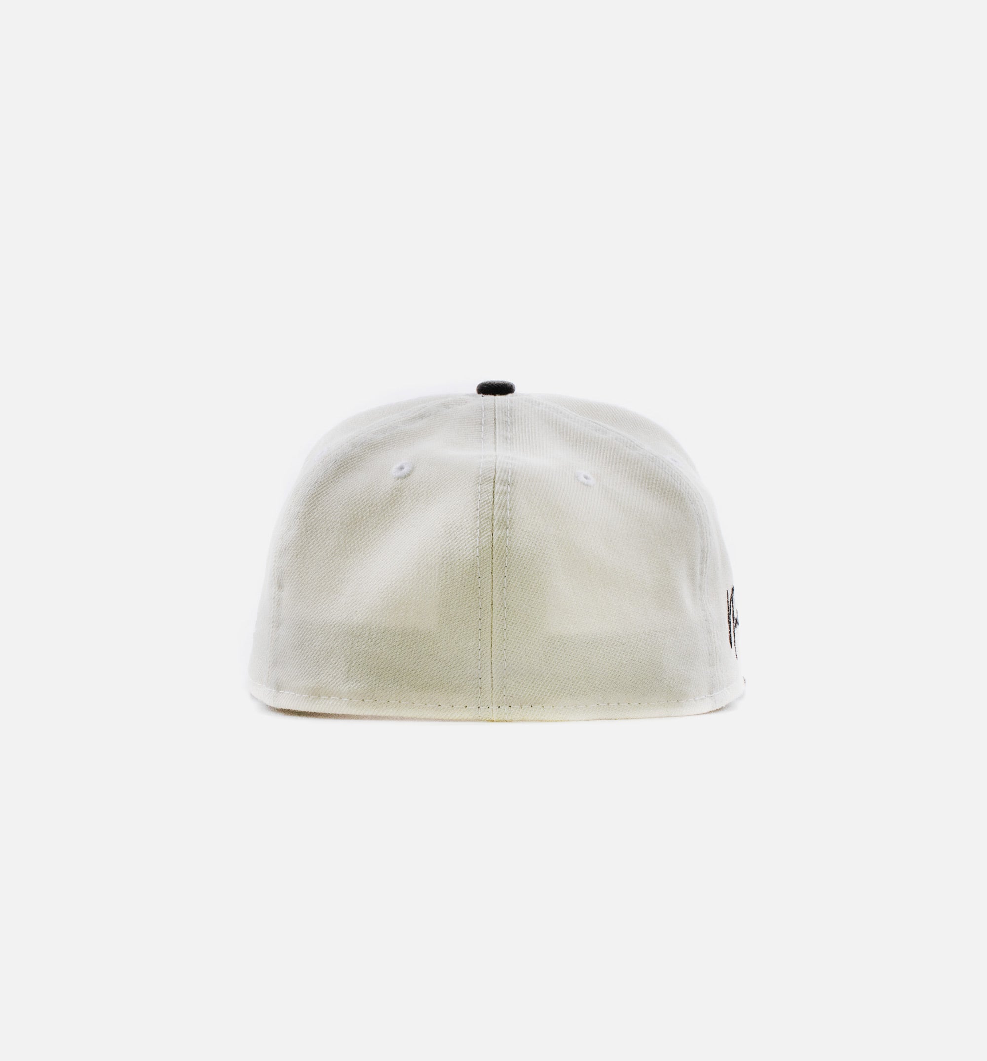 Nice Kicks Monogram 2Tone 5950 Mens Hat - Cream/White、mySite、dreamappss