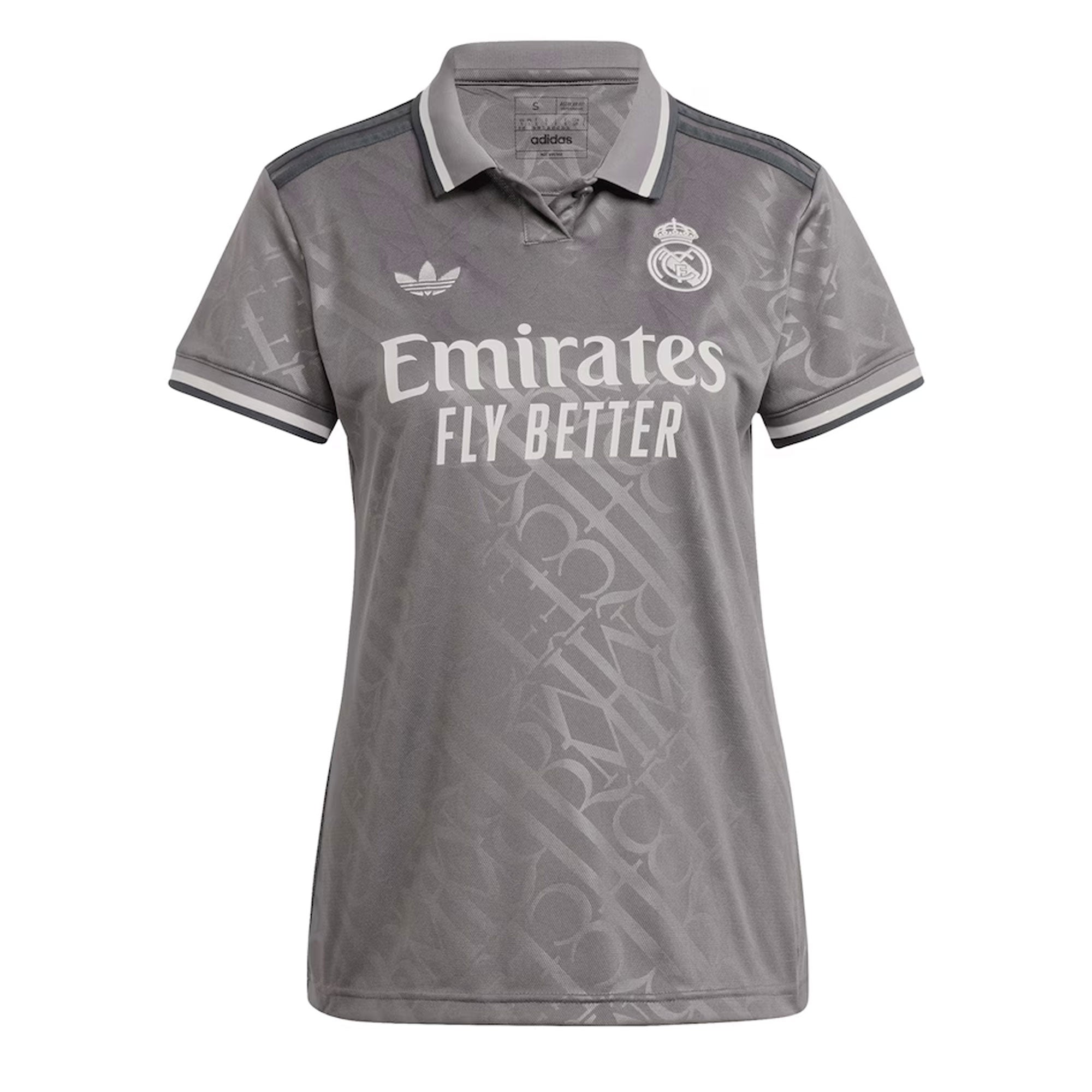 adidas Women's Real Madrid 2024/25 Third Jersey Charcoal、mySite、noshort