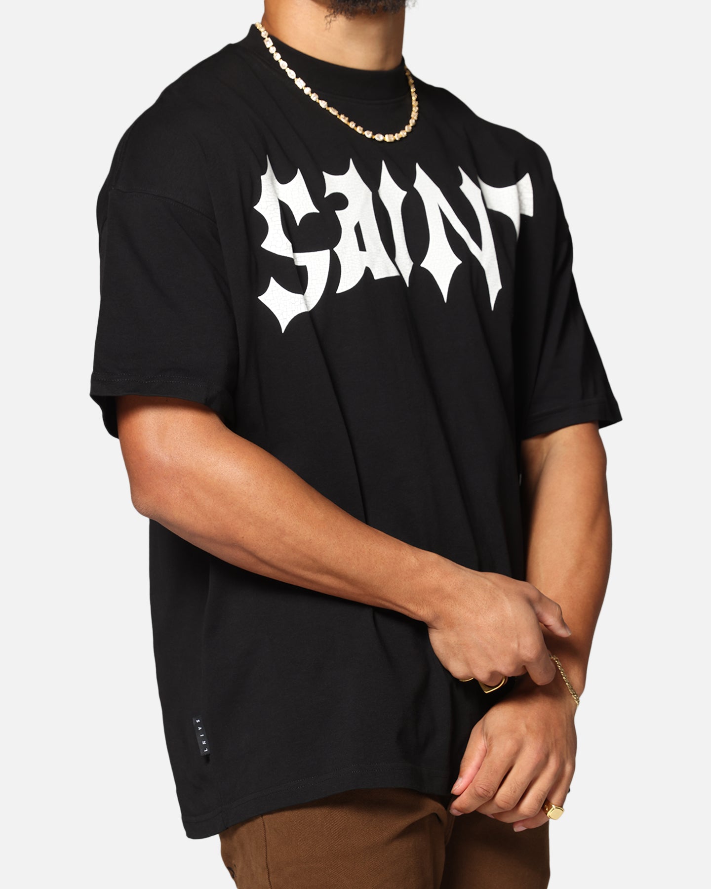 Saint Morta Dynasty Boxy T-Shirt Black、mySite、zt4zffjzw