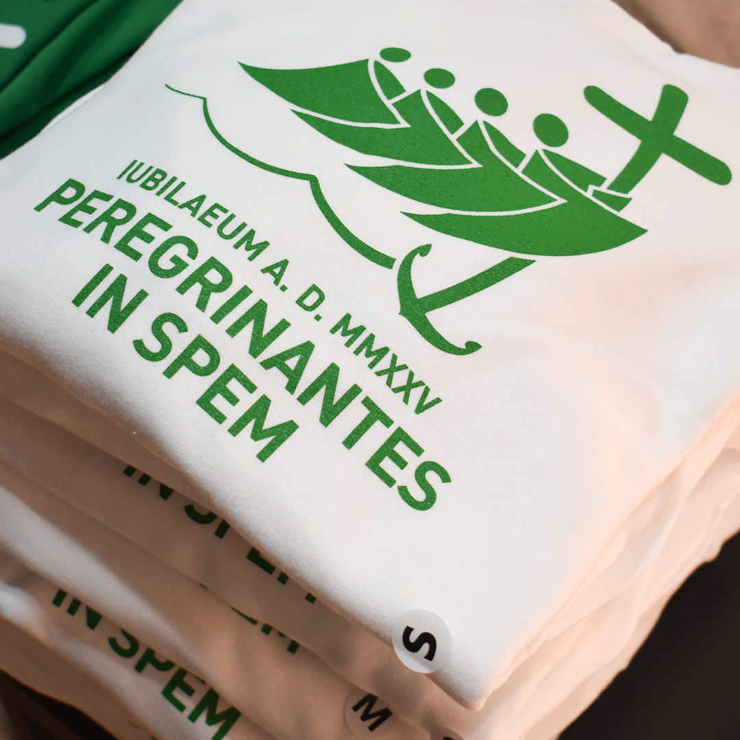 FELPA GRUPPI CON STAMPA COLORATA GIUBILEO 2025、mySite、topwebapps