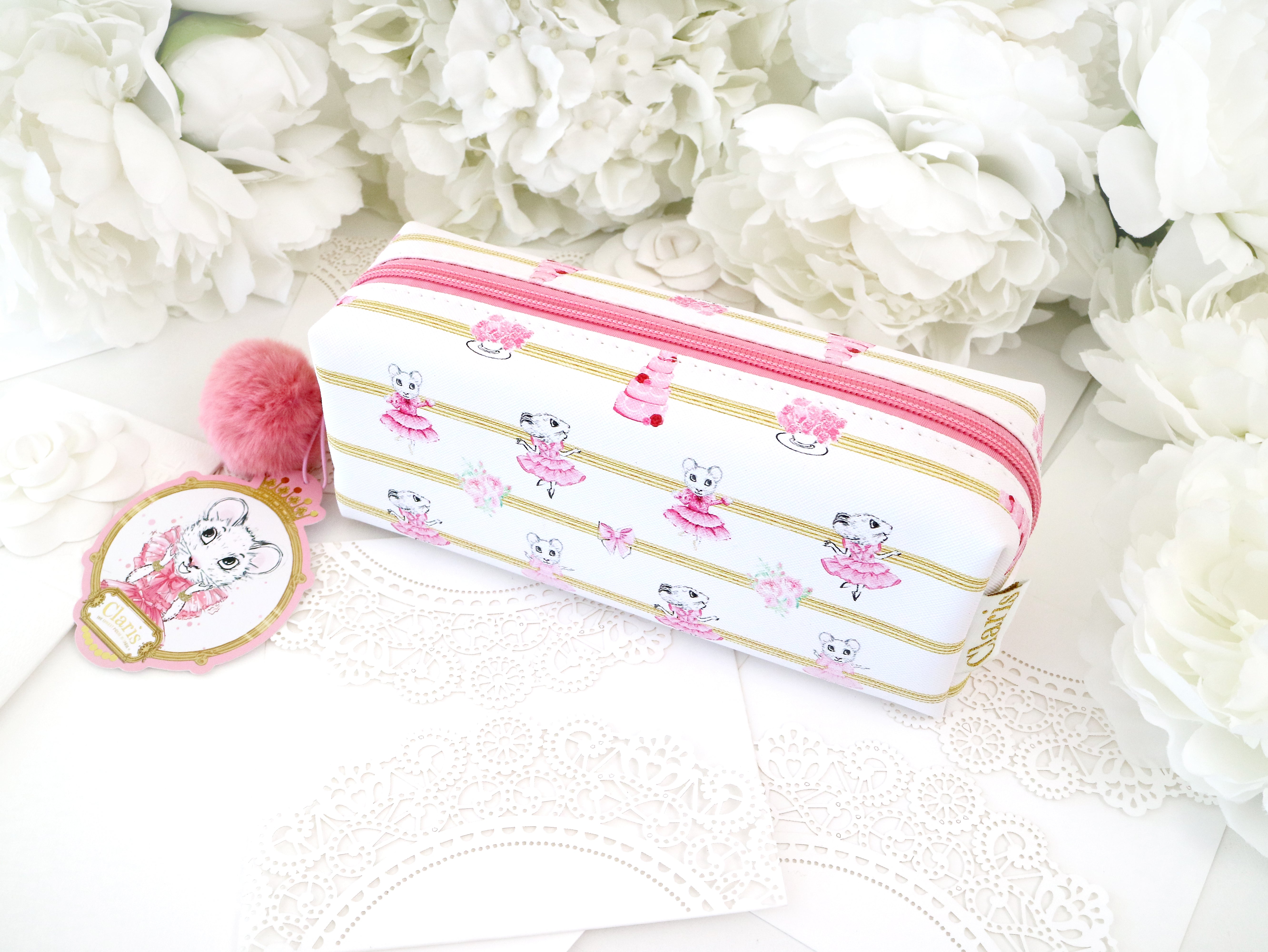 Claris The Mouse - Magnificent Mess Pencil Case、mySite、g9winljtr