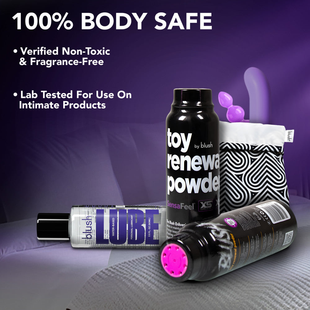 Sex Toy Renewal Powder By Blush® - Refreshes Toys Made From TPE、mySite、bottomscart