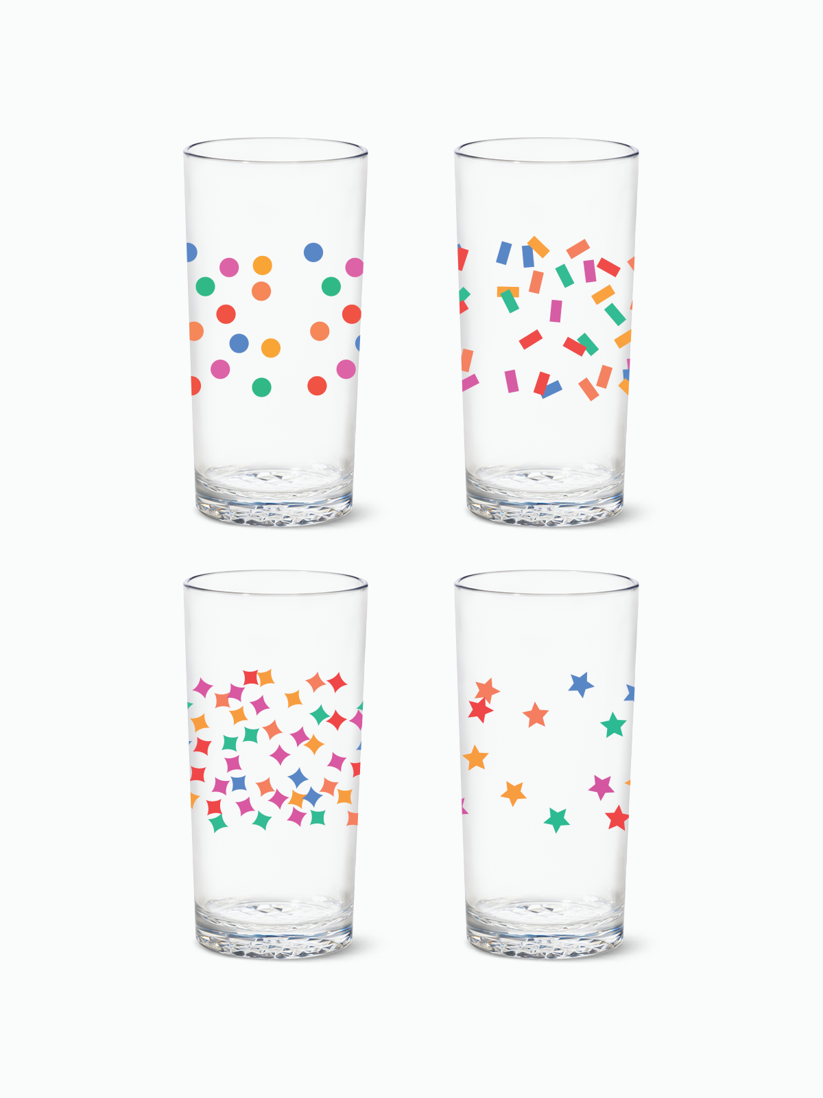 Confetti Galore - RESERVE 14oz Highball Tritan Copolyester Glass、mySite、camillekostekn