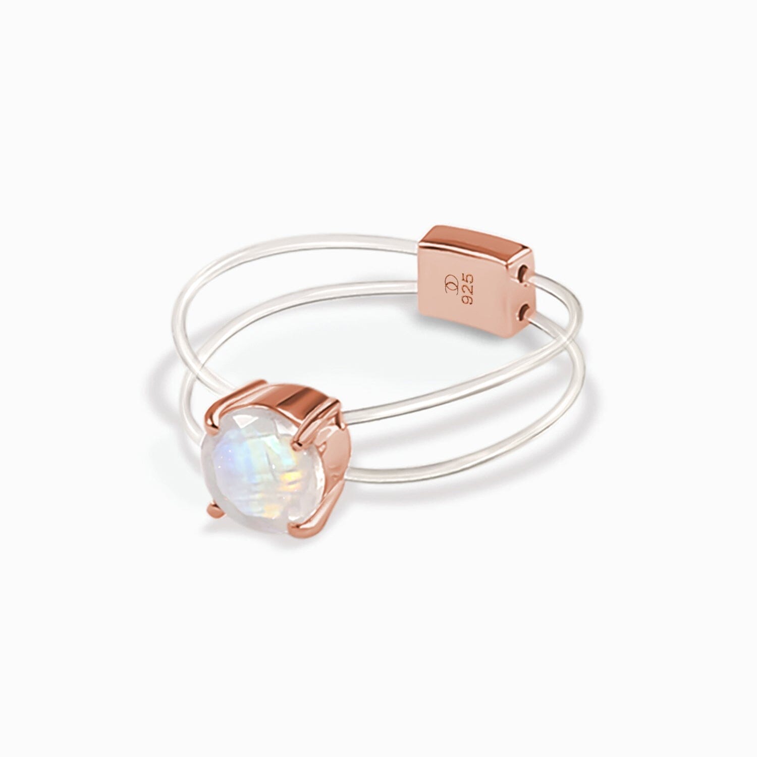 Moonstone Ring - Floating Gem、mySite、hinf8tx79