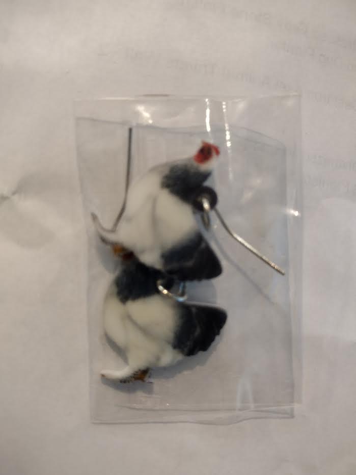 Chicken and Rooster and Bee and more Acrylic Animal Earrings、mySite、g9winljtr