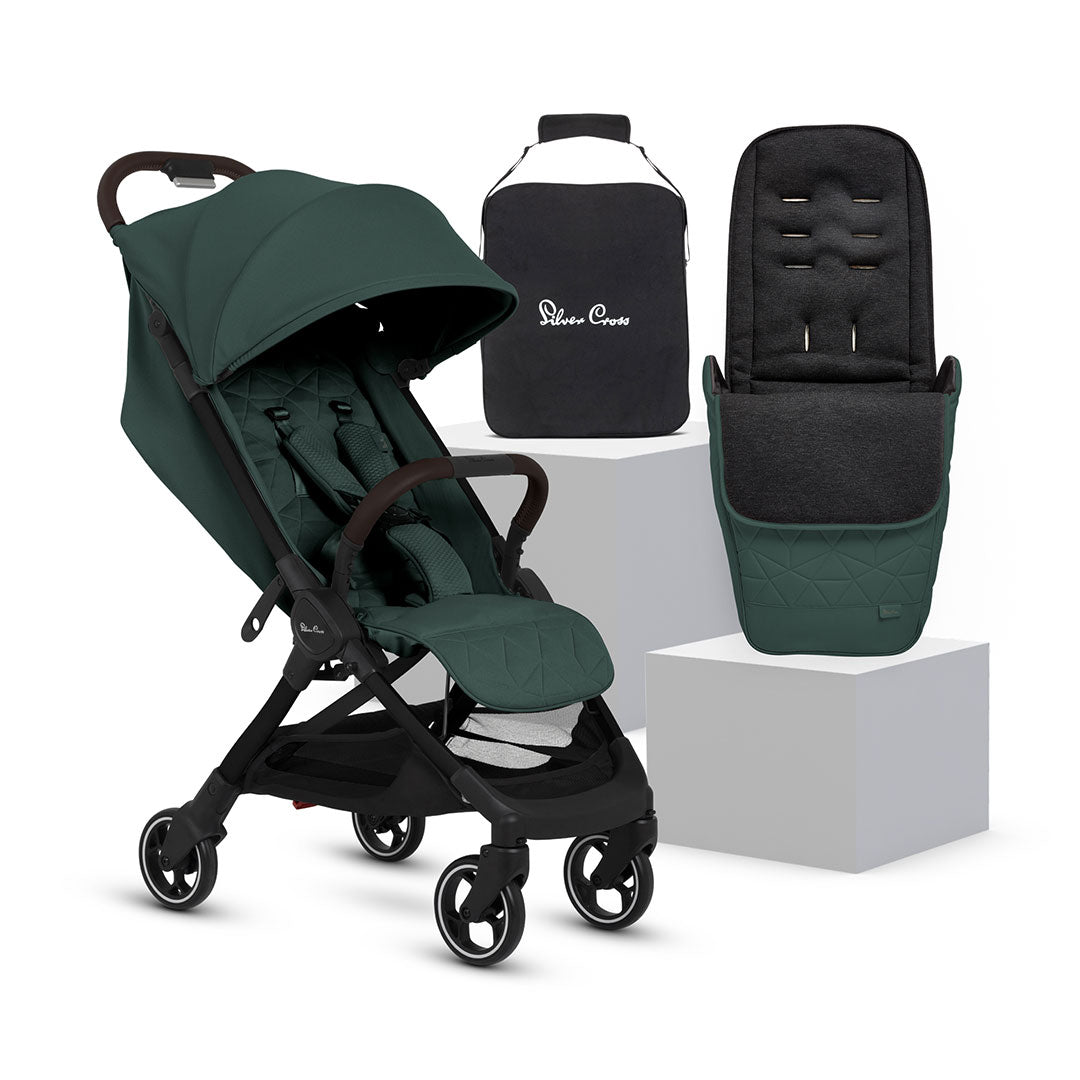  Silver Cross Clic 2 Compact Stroller - Conifer、mySite、merchandisen
