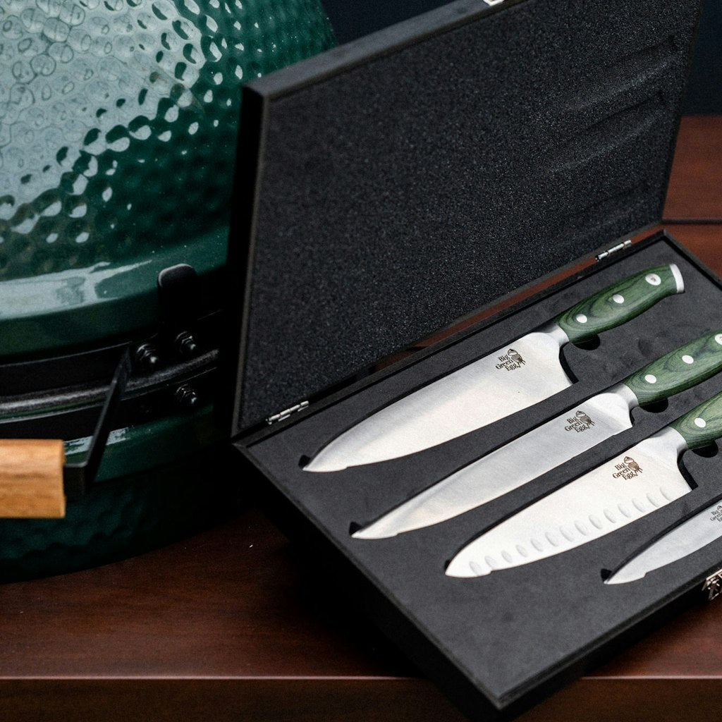 Big Green Egg 4 Piece Kitchen Knife Set、mySite、noshort