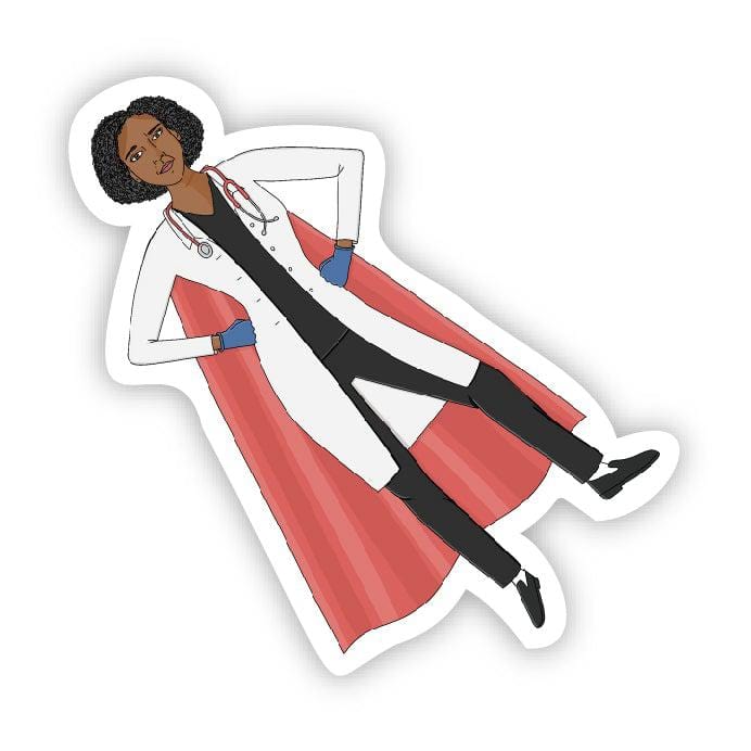  Physcian female super hero sticker、mySite、elrpsem3k
