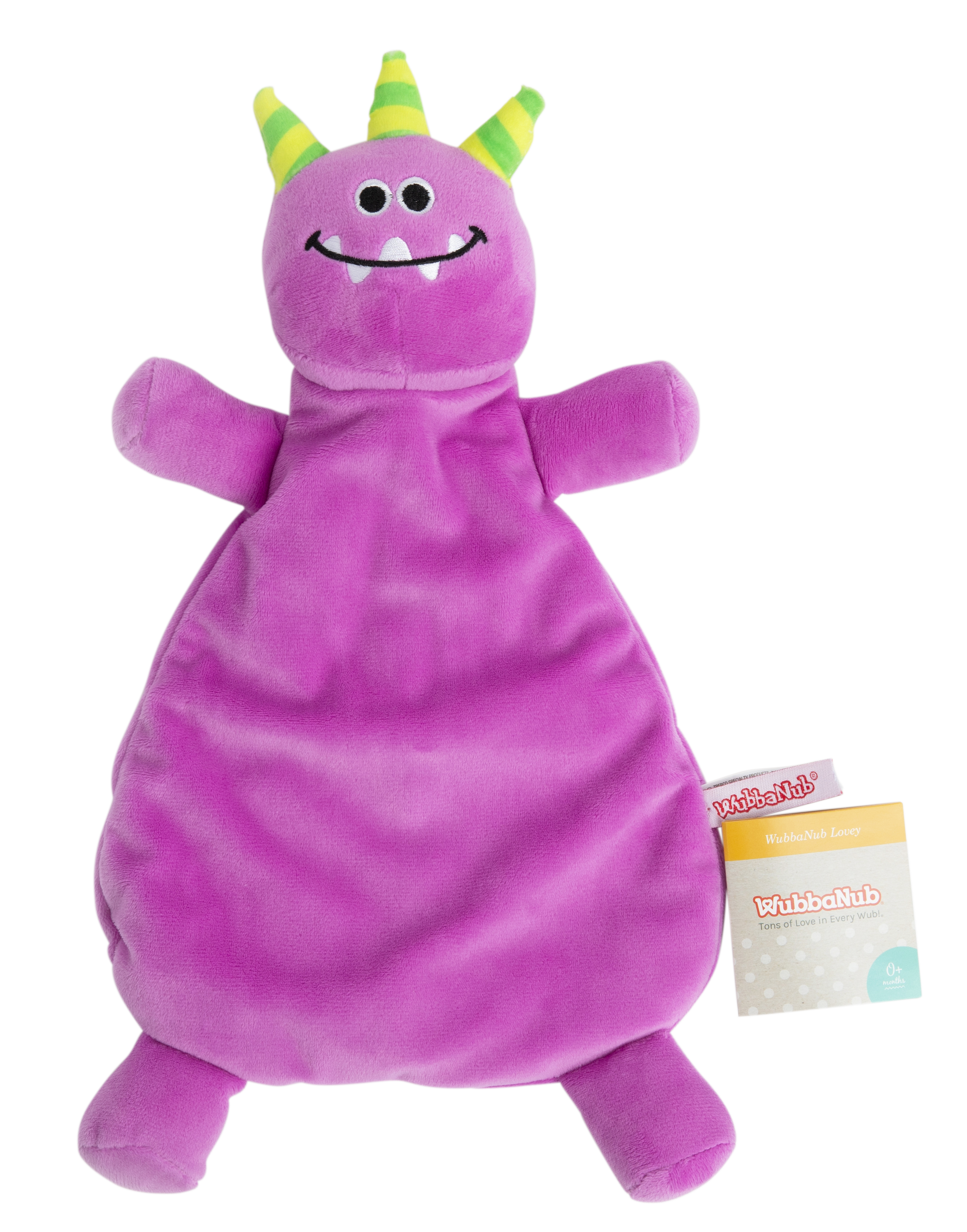 WubbaNub® - Purple Monster Lovey、mySite、g9winljtr