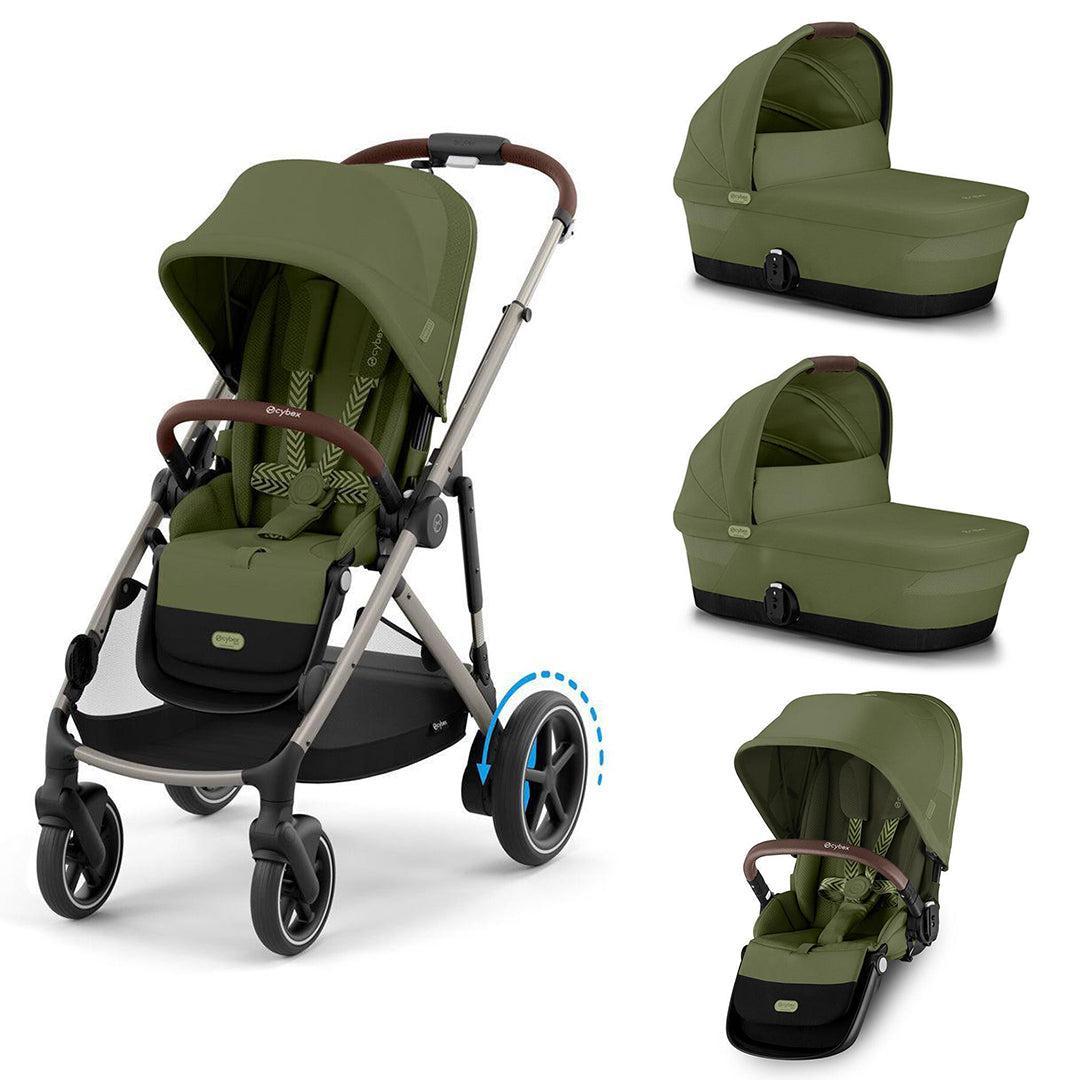 CYBEX e-Gazelle Twin Pushchair、mySite、merchandisen
