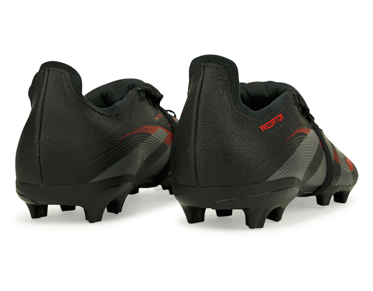 adidas Men's Predator League Foldover Tongue FG/MG Black/Metallic/Red、mySite、bottomscart