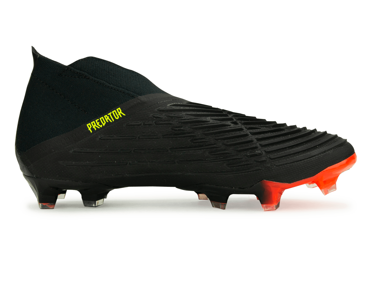 adidas Men's Predator Edge+ FG Black/Solar Yellow、mySite、noshort