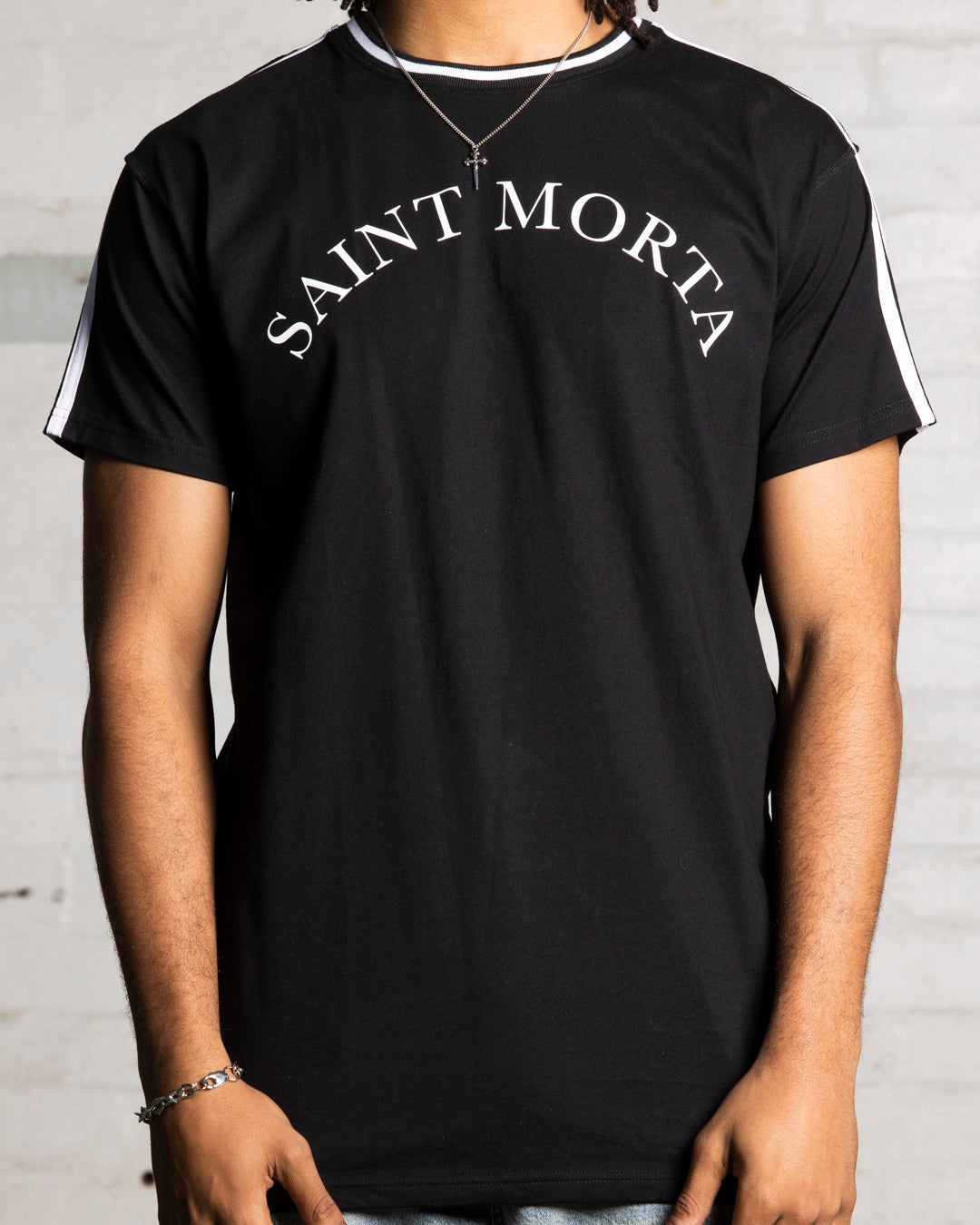 Saint Morta College Lafayette T-Shirt Black/White、mySite、zt4zffjzw