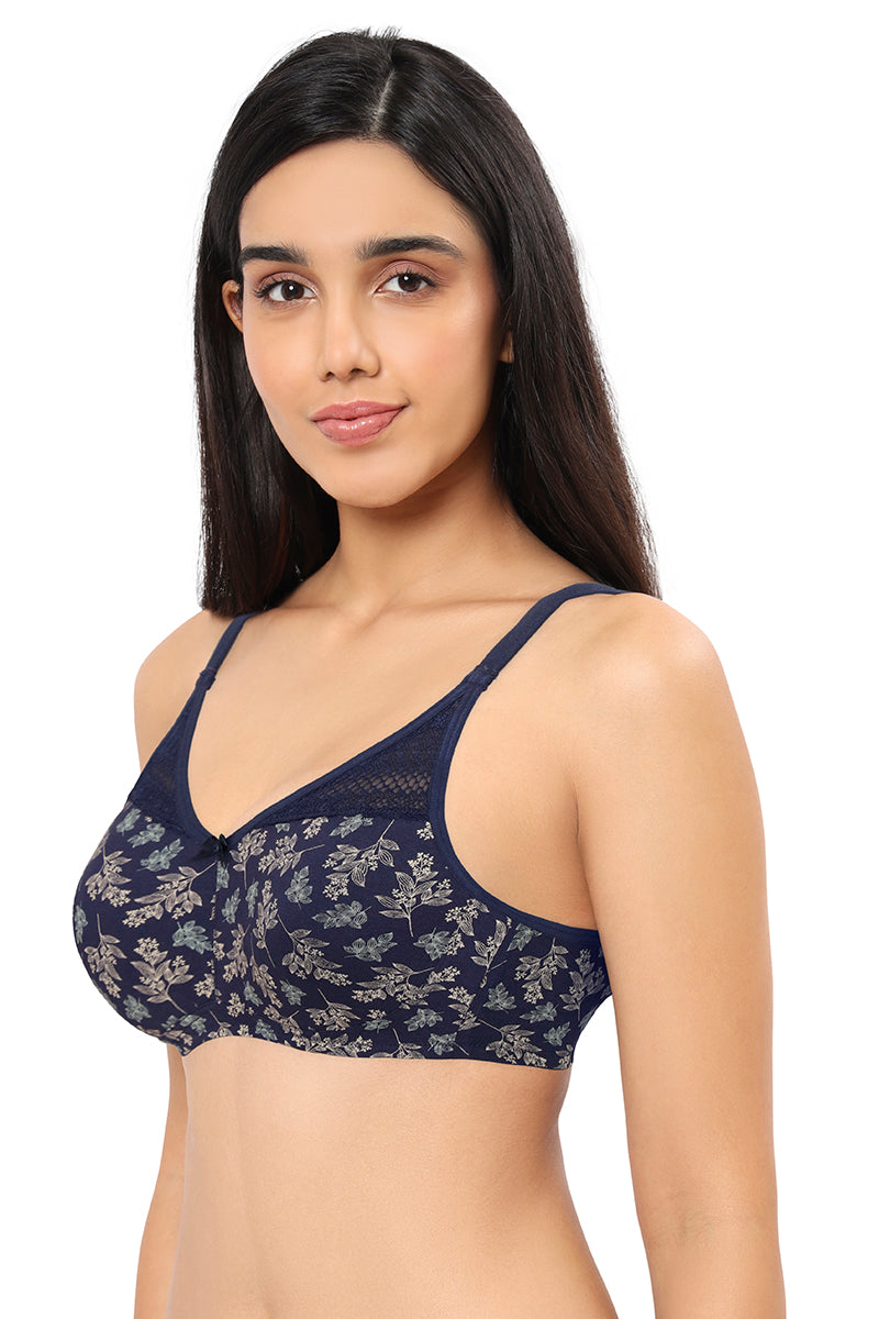  Lace Concealer Non-padded Non-wired Bra - Twigs Print、mySite、justintrudeaud