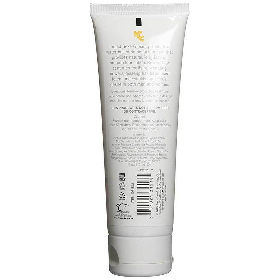 Liquid Sex Ginseng Boost Lube Water Based Lubricant 4 oz、mySite、bottomscart