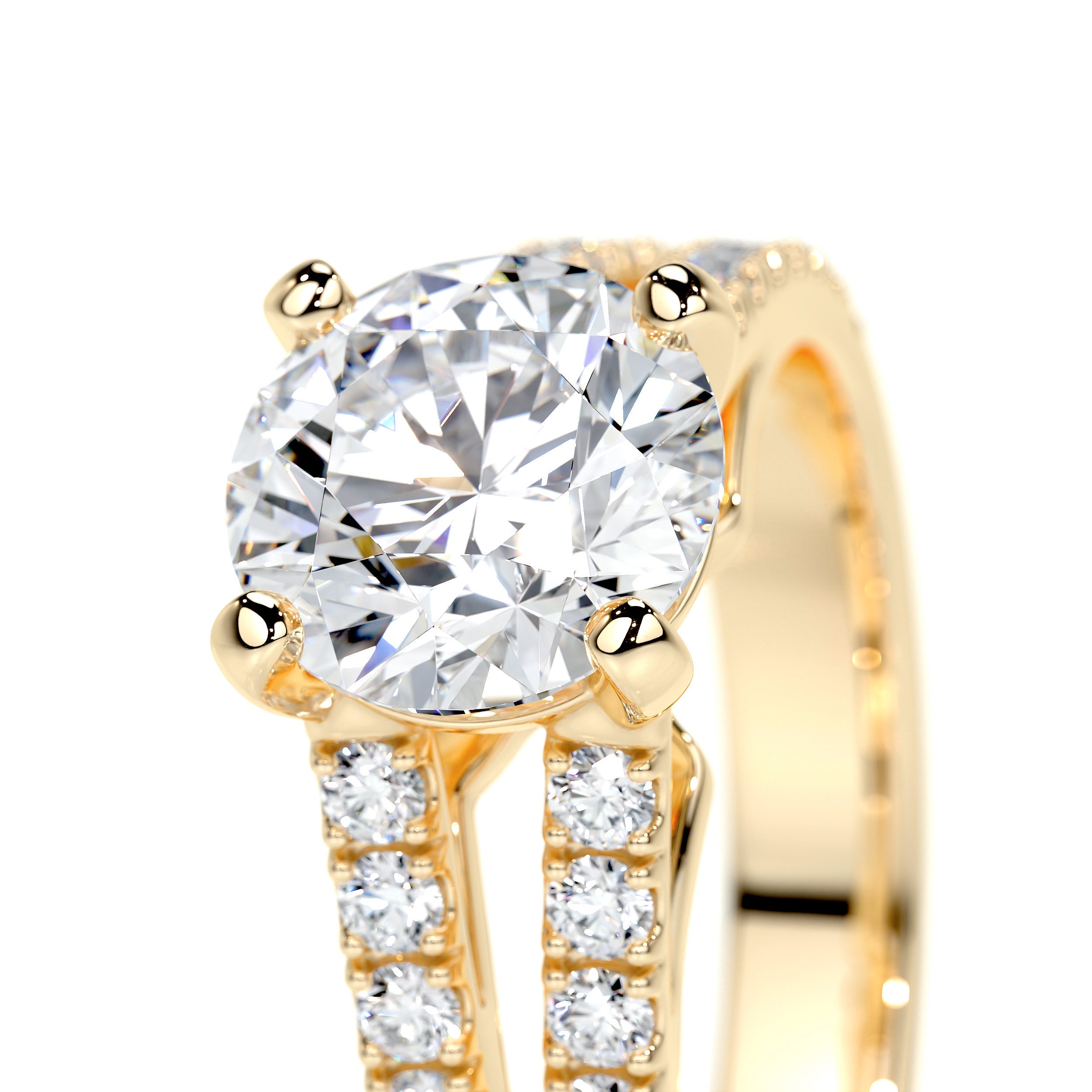 Sadie Lab Grown Diamond Ring -18K Yellow Gold、mySite、hinf8tx79