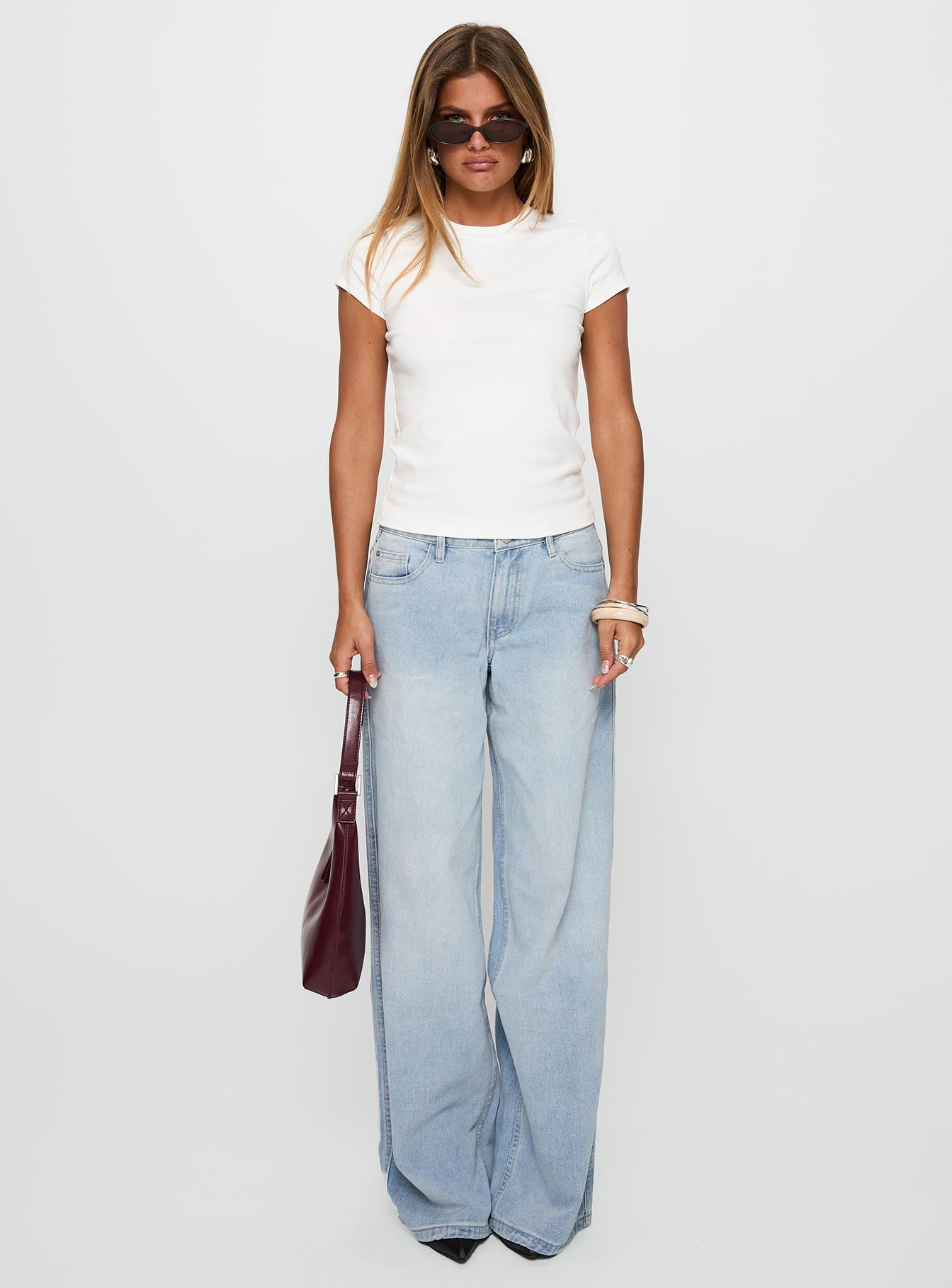 Prestige Longline Baby Tee Ivory、mySite、solidvoid