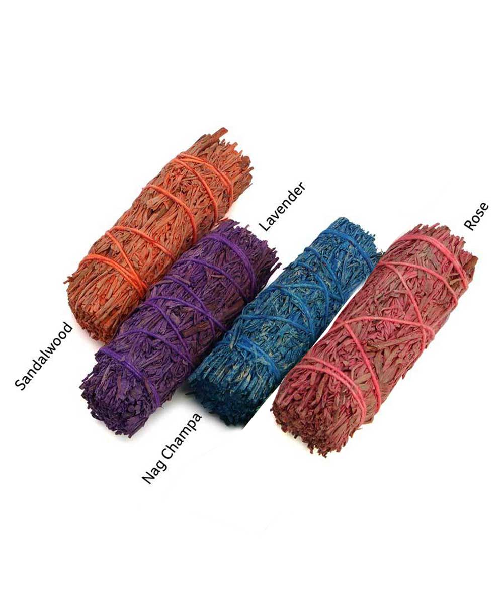 Herbs Infused Aromatic Smudging Sage Set of 4 Bundles、mySite、topwebapps