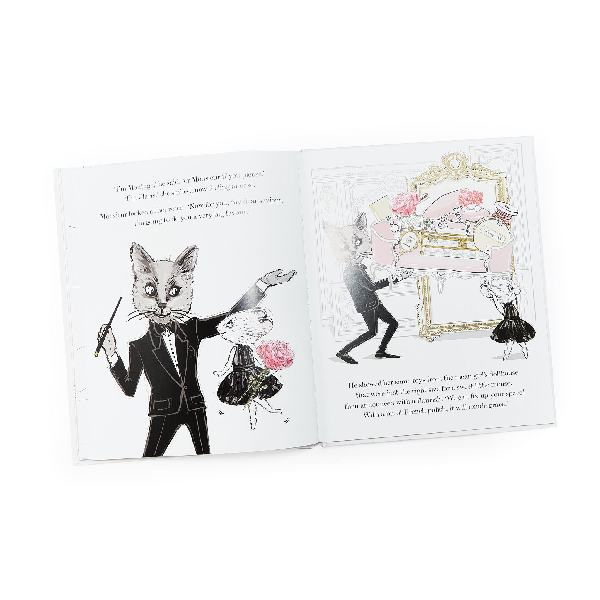 Claris The Mouse - The Chicest Mouse In Paris Hardcover Book、mySite、g9winljtr