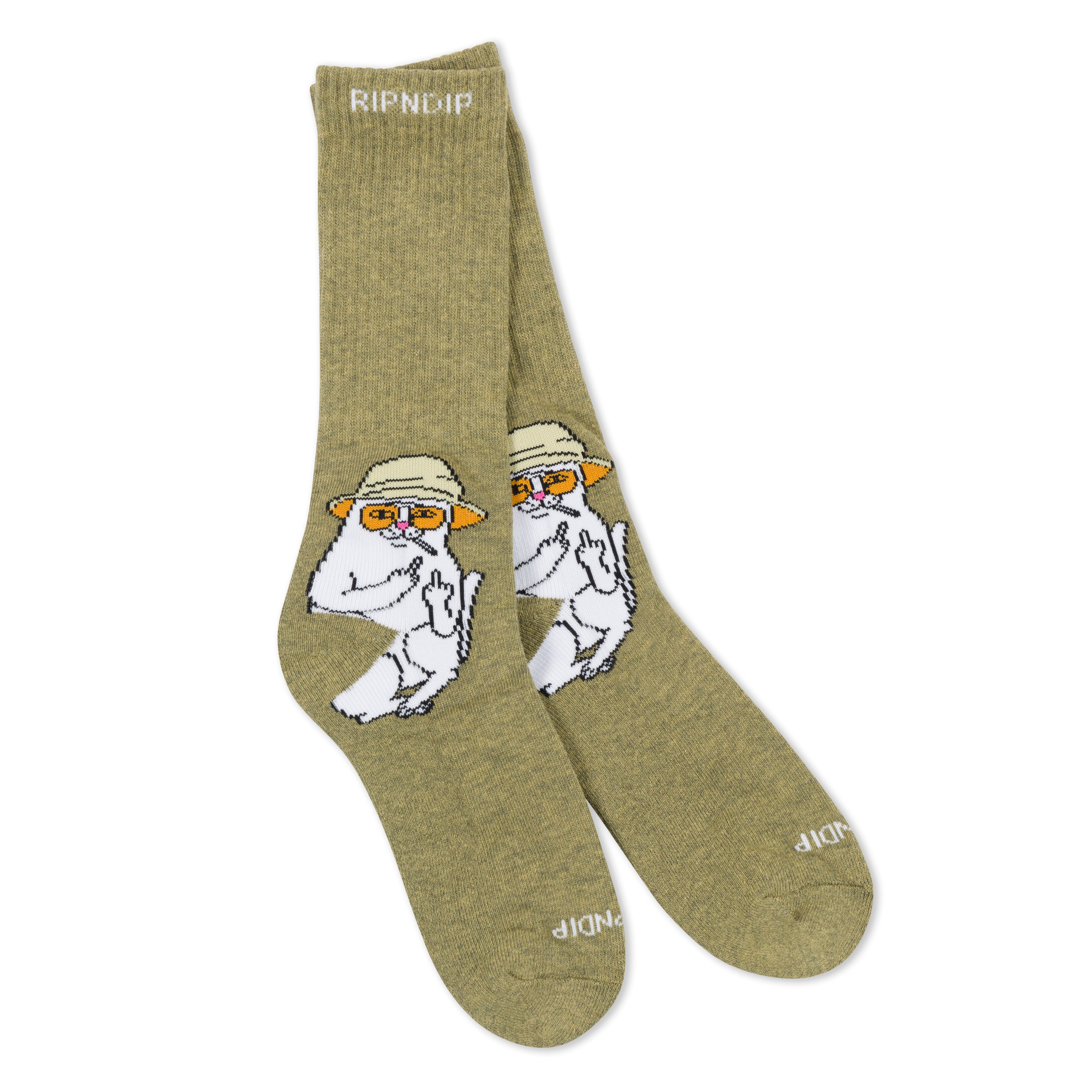  Nermal S Thompson Socks (Heather Olive)、mySite、merchandisen