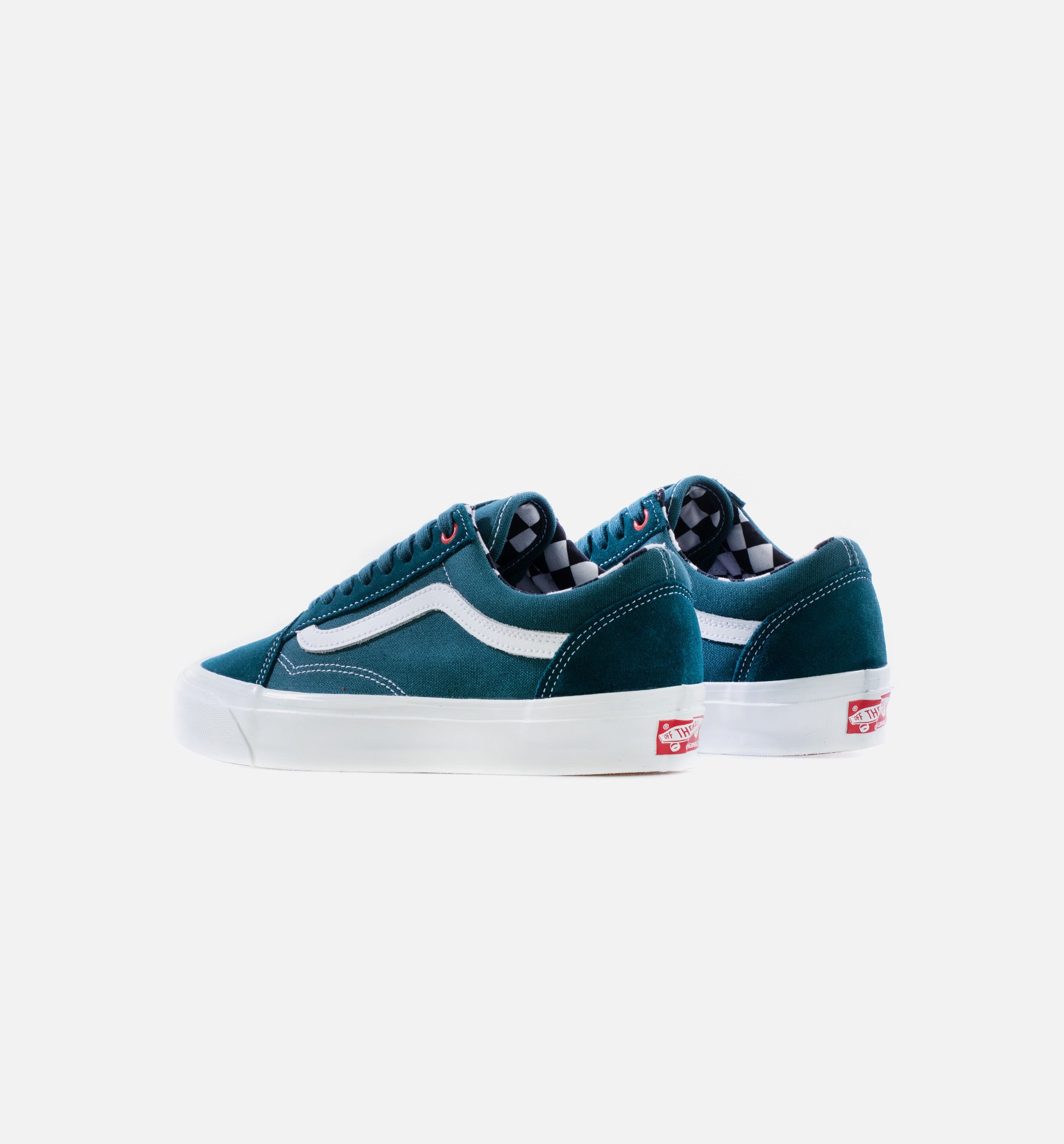 Vault x Ray Barbee OG Old Skool LX Mens Skate Shoe - Dark Teal、mySite、dreamappss