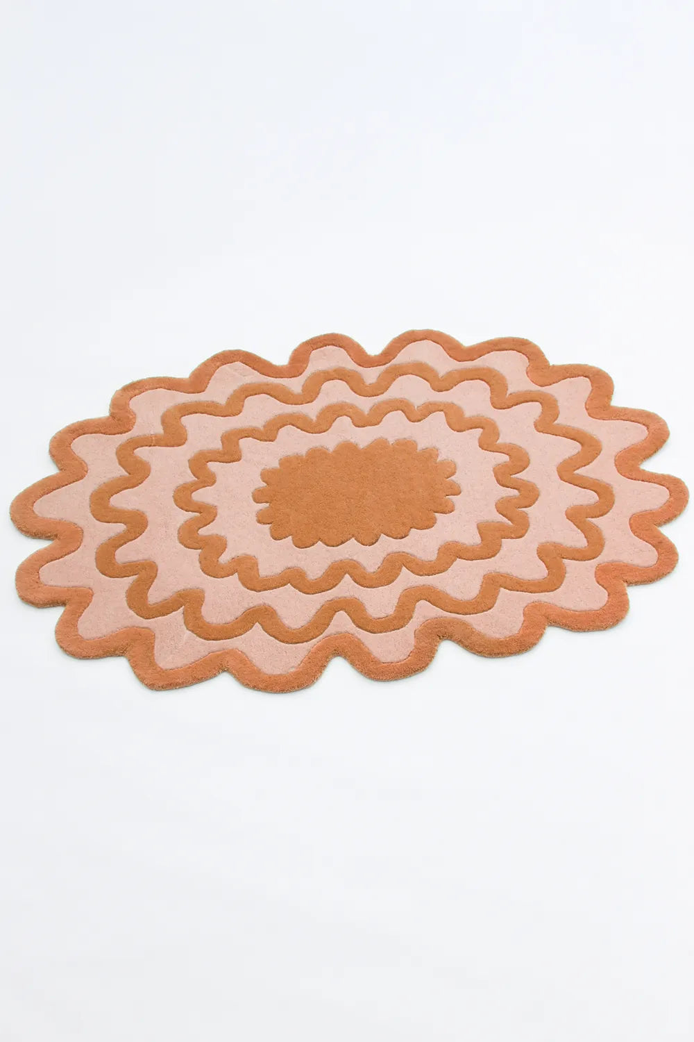 Burst Oval Hand Tufted New Zealand Wool Rug、mySite、gigharbornorthrealestate