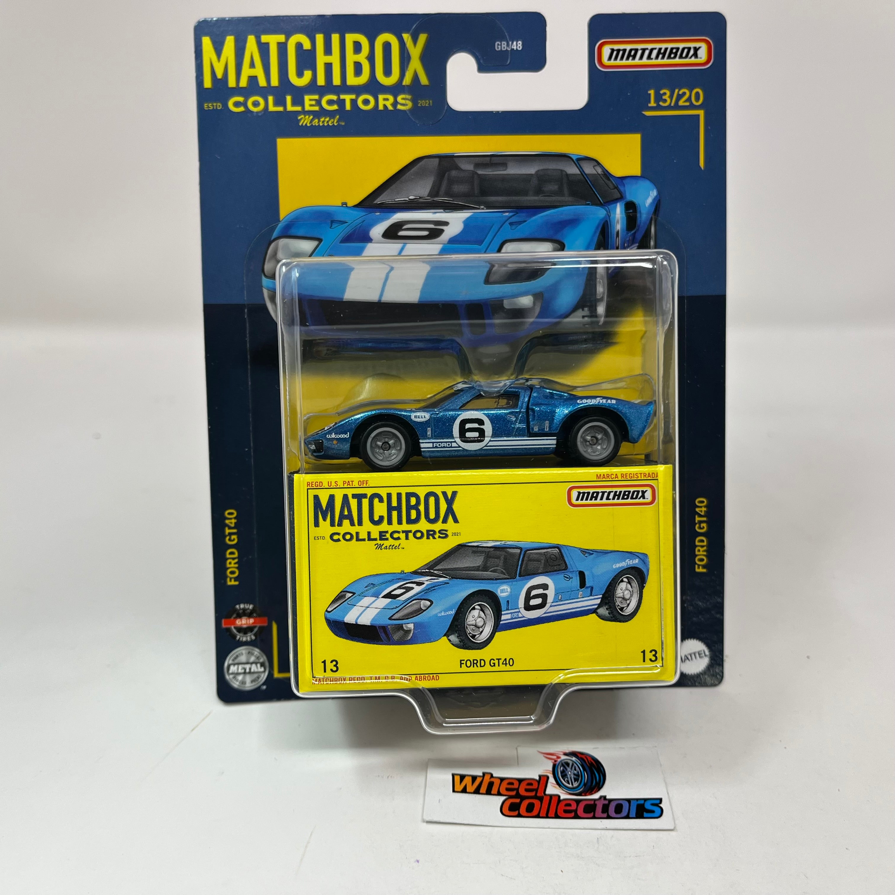 Ford GT40 #13 * 2022 Matchbox Collectors Series、mySite、hgirdovlk