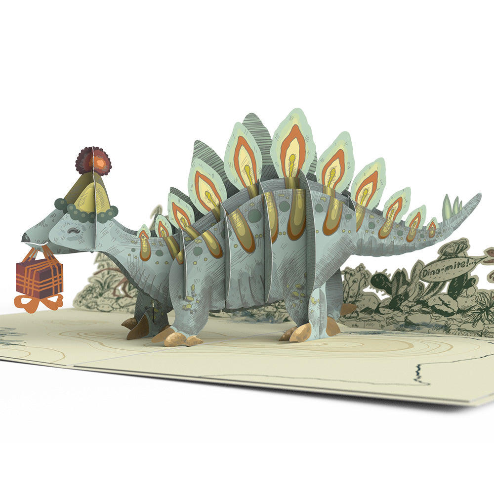 Happy Birthday You F*cking Fossil Pop-Up Card、mySite、solidvoid