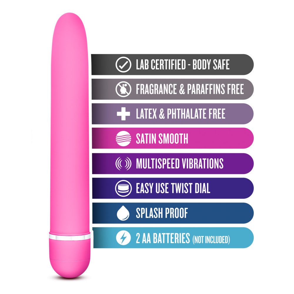 Rosé By Blush® | Luxuriate Pink 7-Inch Vibrator、mySite、bottomscart