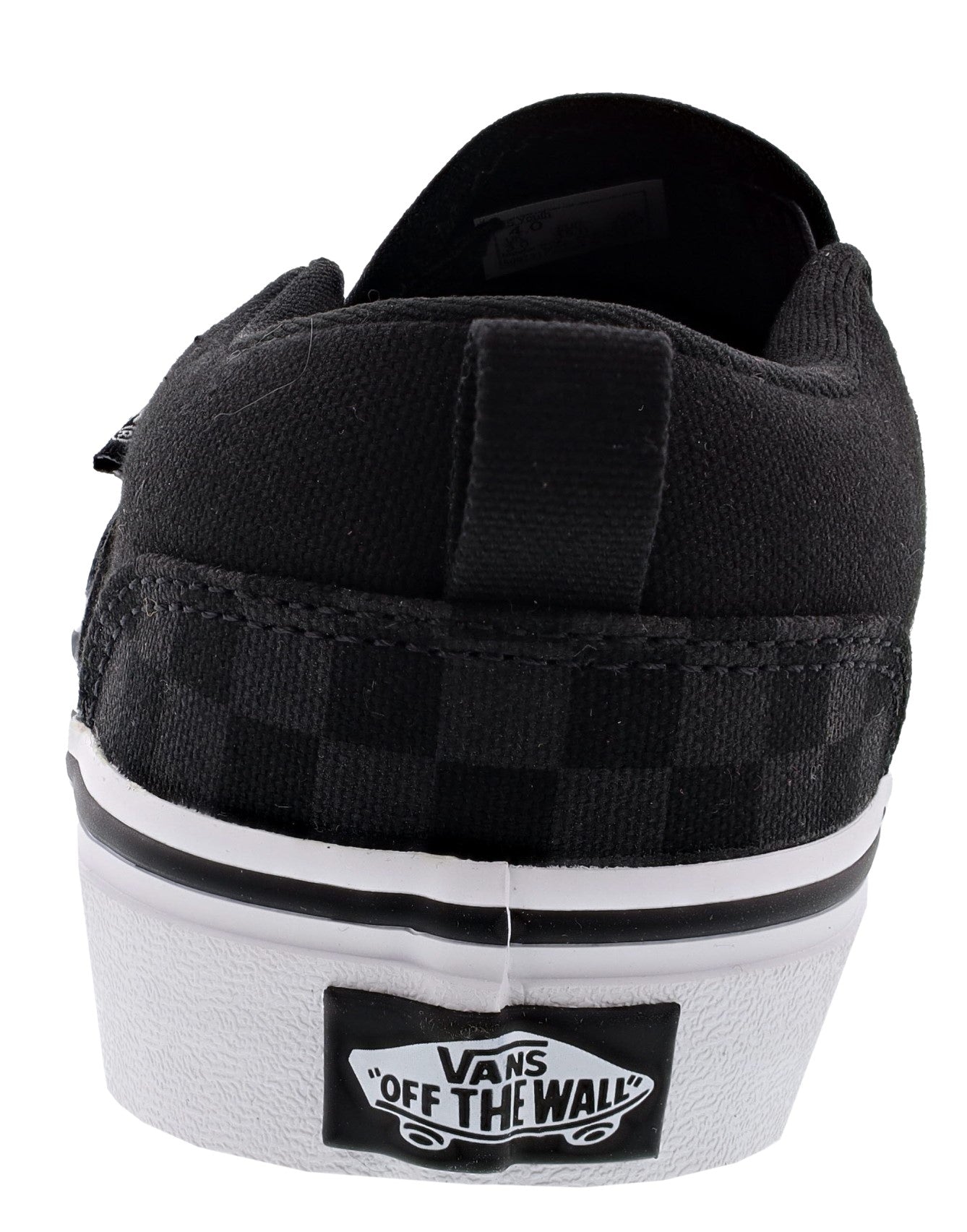 Vans Kid's Asher Checkerboard Slip On Sneakers、mySite、dreamappss