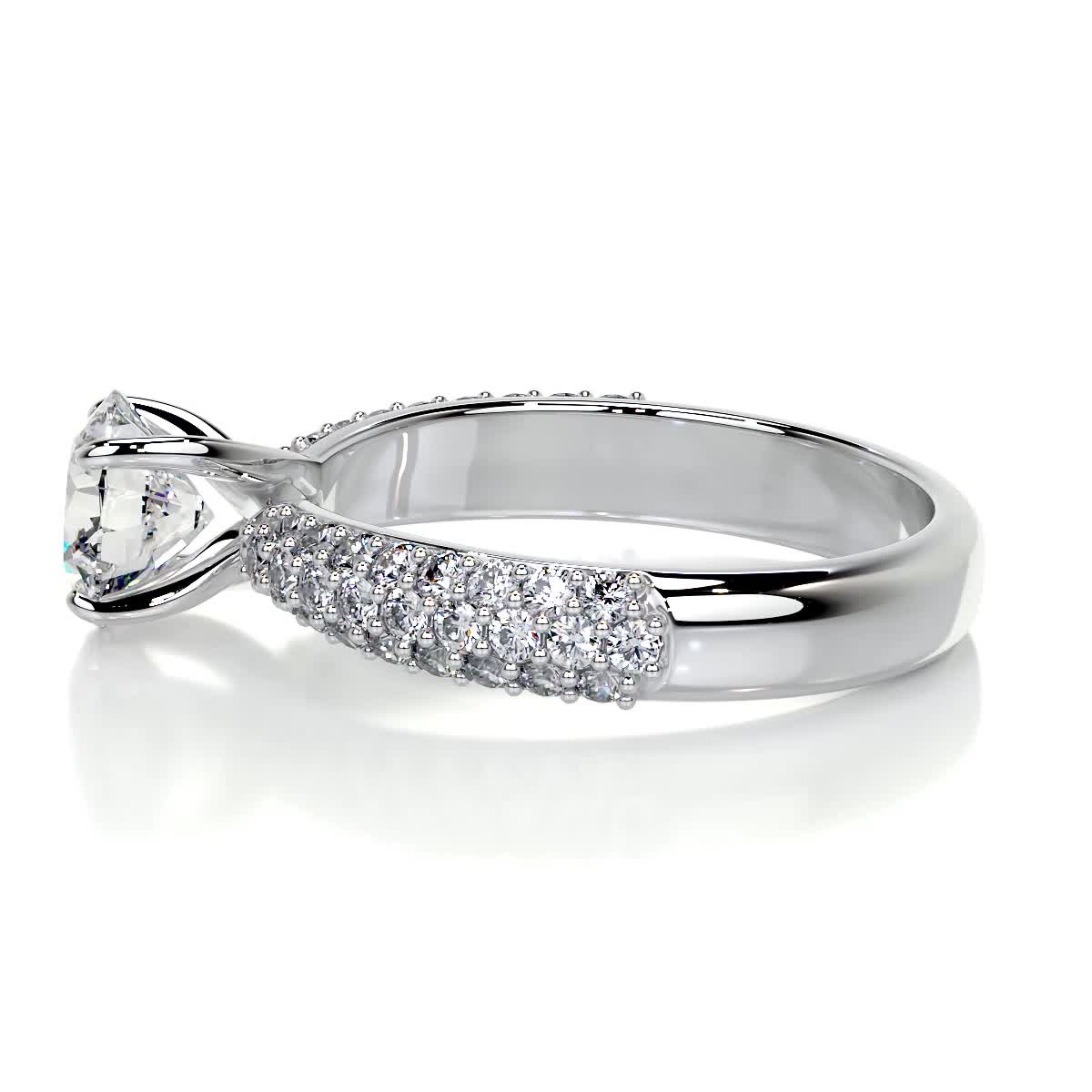 Alora Lab Grown Diamond Ring -Platinum、mySite、hinf8tx79