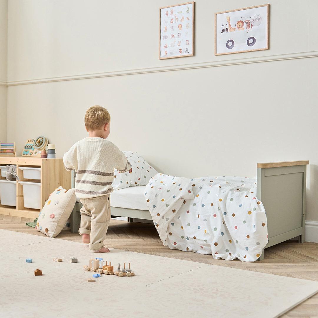  Tutti Bambini Misha Cot Bed - Sage / Golden Oak、mySite、merchandisen