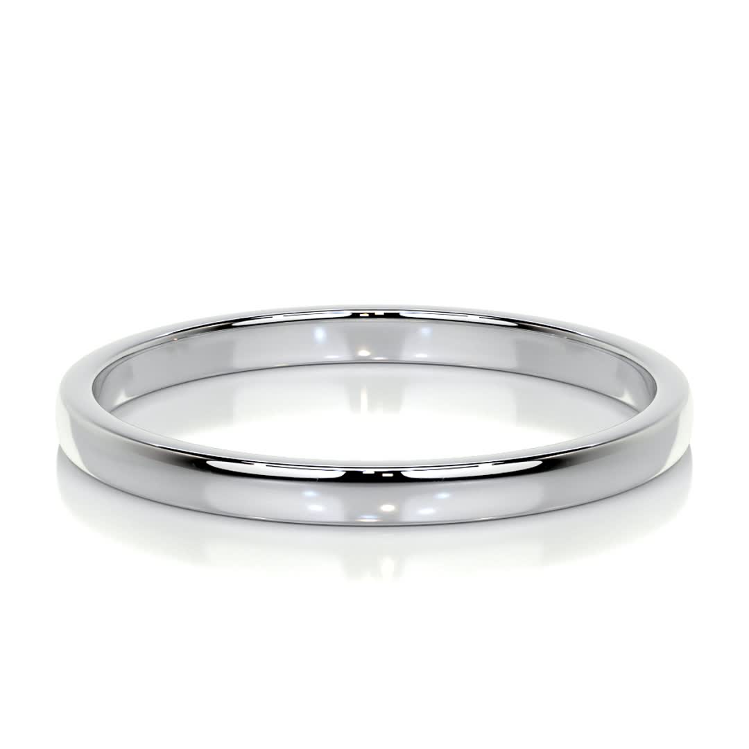 Jack Men's Wedding Band -14K White Gold (RTS)、mySite、hinf8tx79