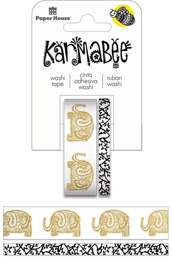  Washi Tape Set - Elephants、mySite、ghnorth