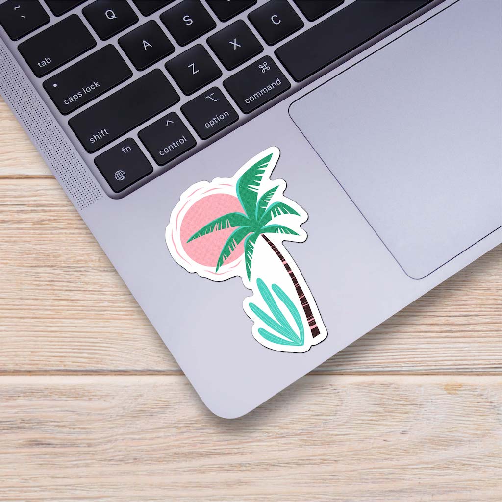  Palms Springs California Palm Tree Sticker、mySite、ghnorth
