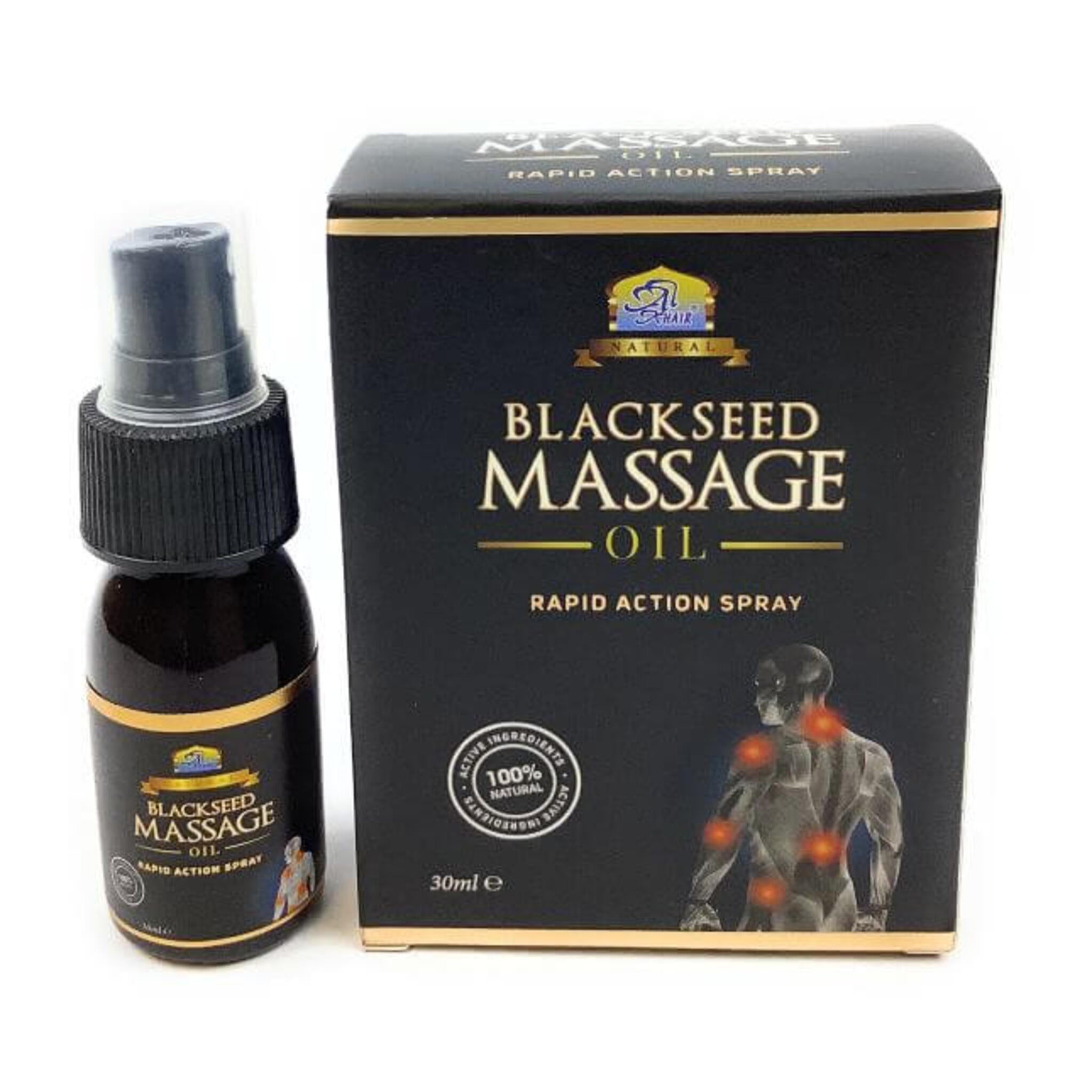 Al Khair Black Seed Massage Oil, 30ml、mySite、topwebapps